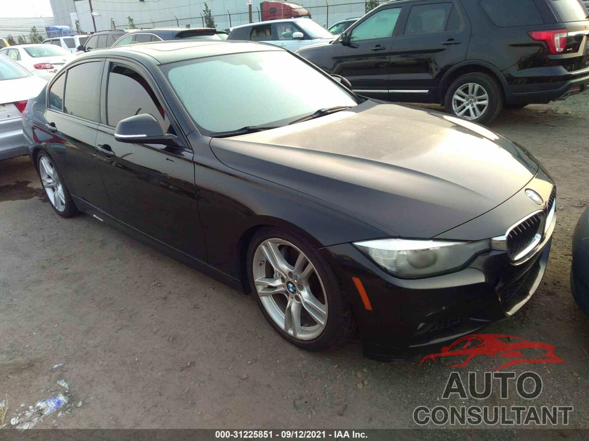 BMW 3 SERIES 2016 - WBA8E9G55GNT42631