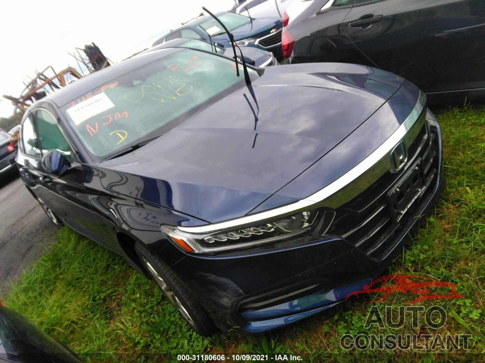 HONDA ACCORD SEDAN 2019 - 1HGCV1F18KA116629