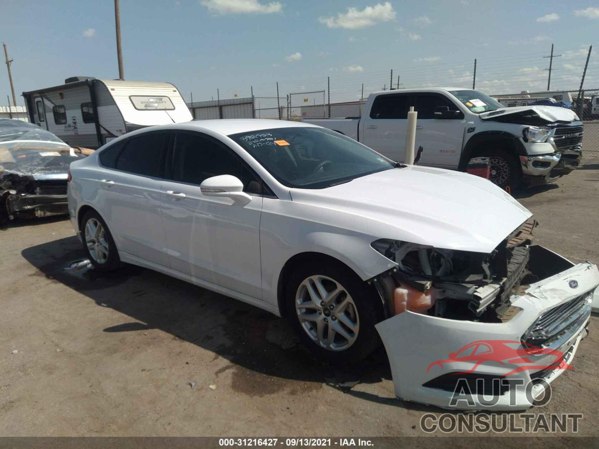 FORD FUSION 2016 - 3FA6P0H7XGR367088