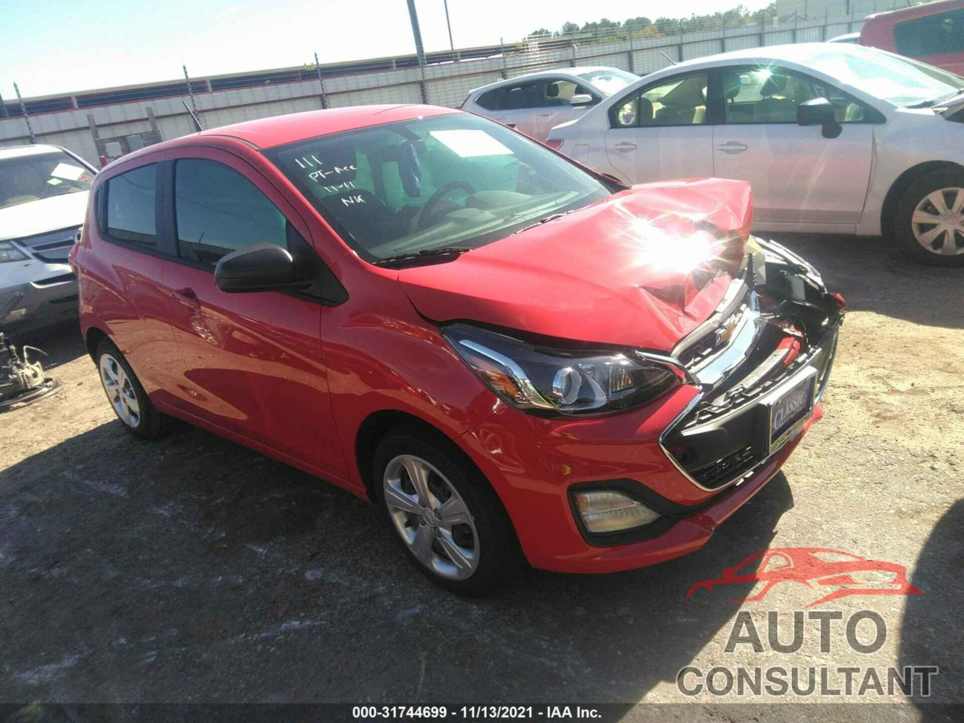 CHEVROLET SPARK 2021 - KL8CB6SAXMC228519