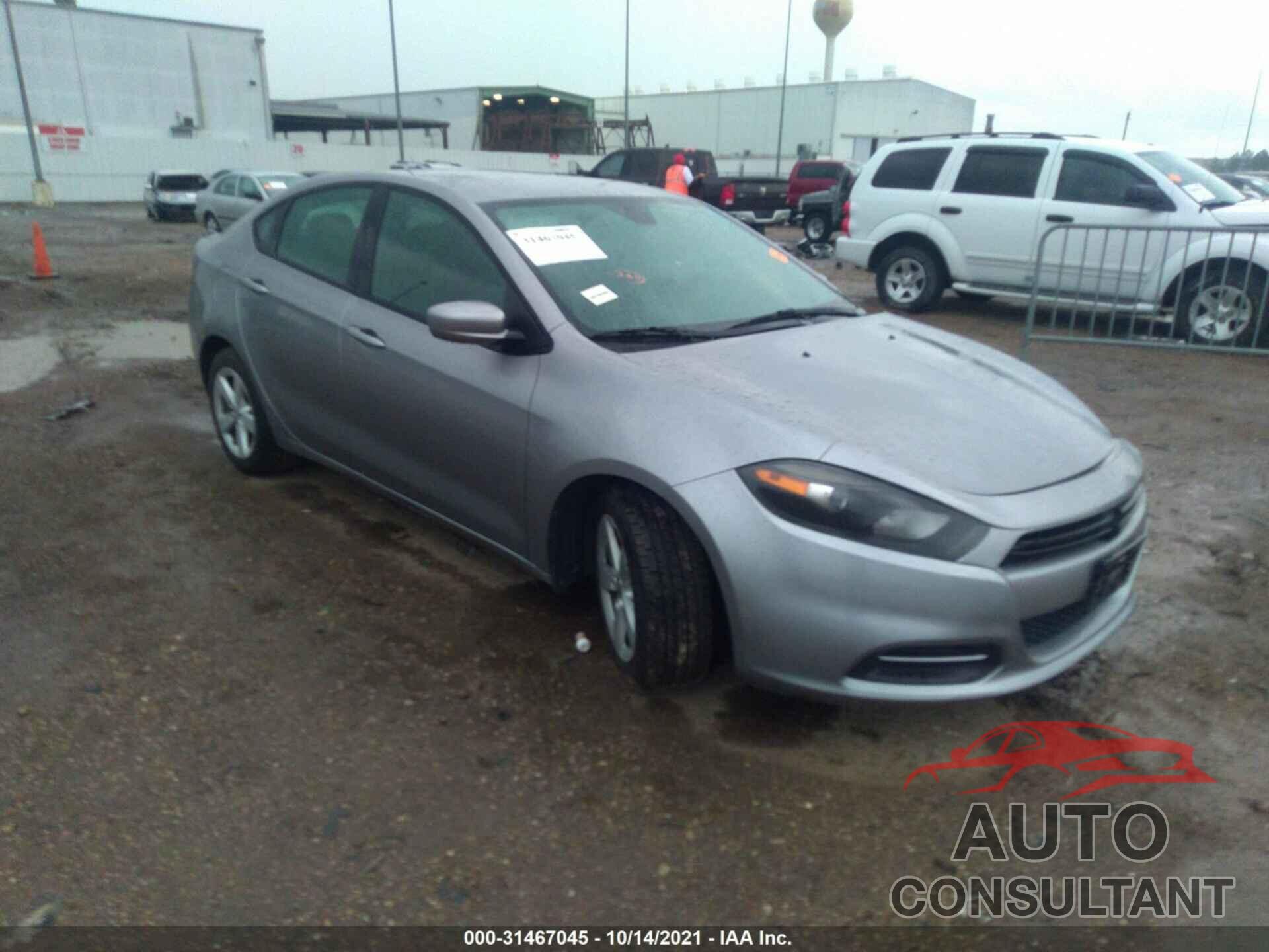 DODGE DART 2016 - 1C3CDFBA3GD605163