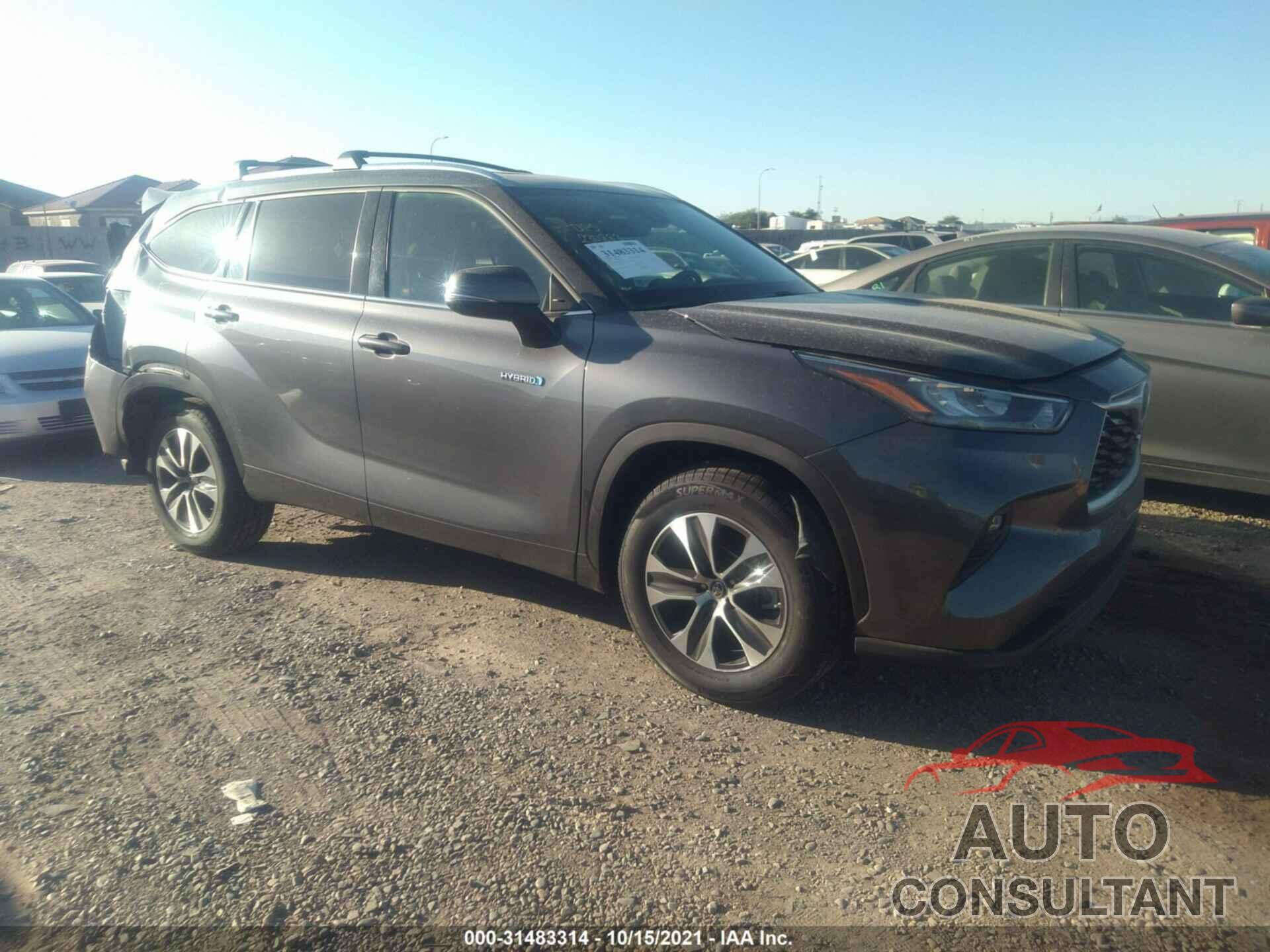 TOYOTA HIGHLANDER 2020 - 5TDGARAH8LS502034