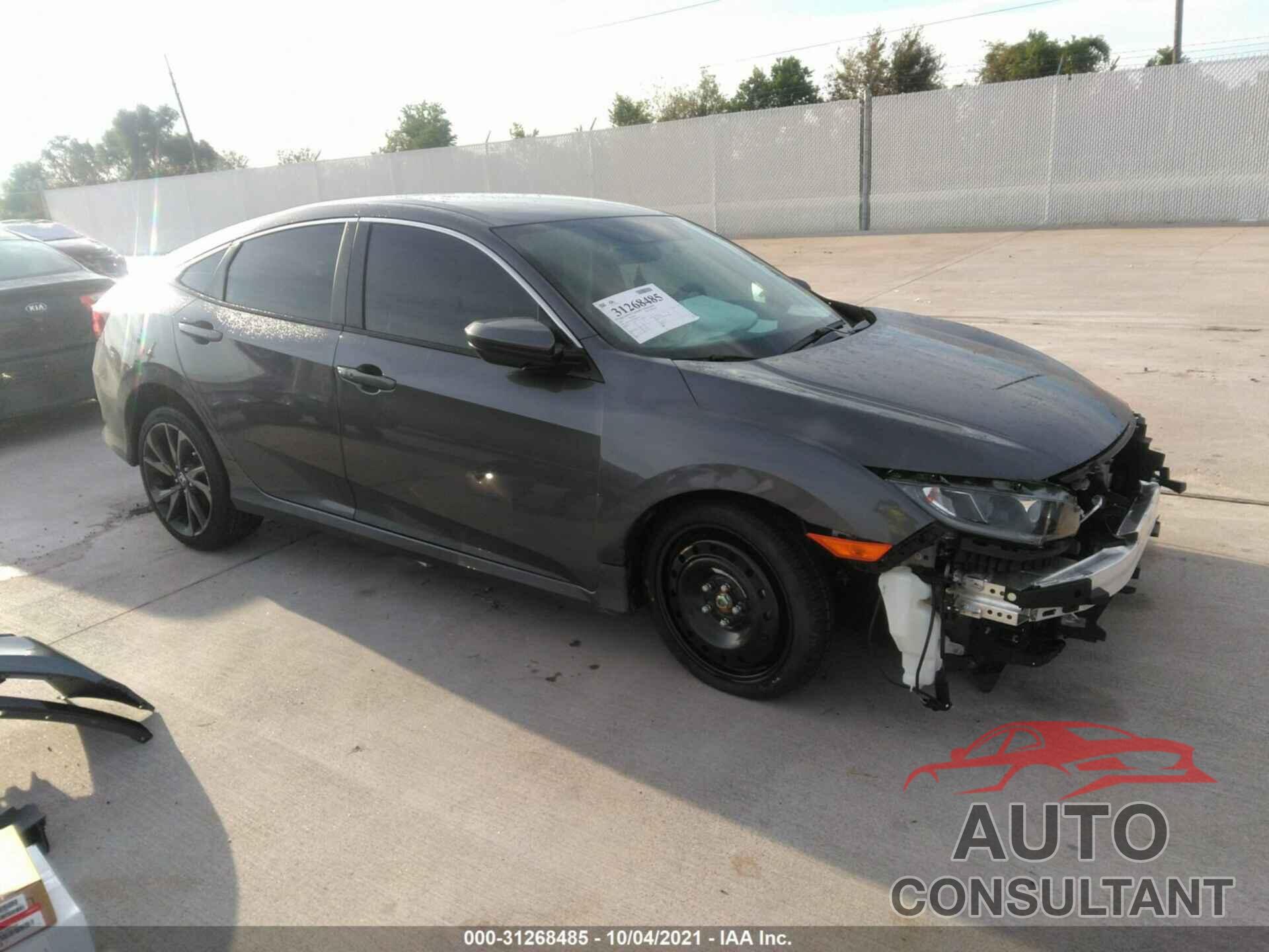 HONDA CIVIC SEDAN 2021 - 2HGFC2F8XMH551260