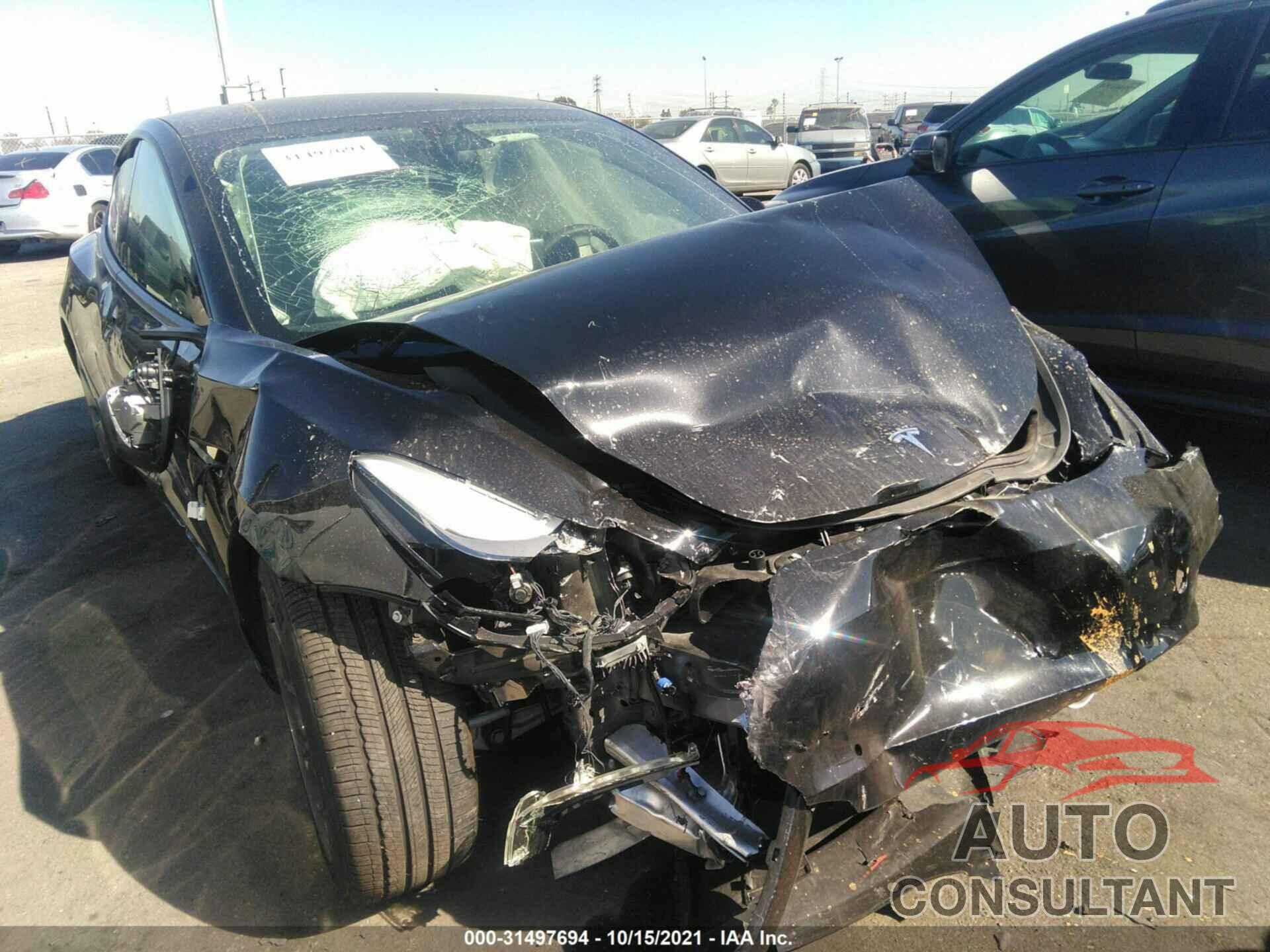 TESLA MODEL 3 2021 - 5YJ3E1EB2MF877157