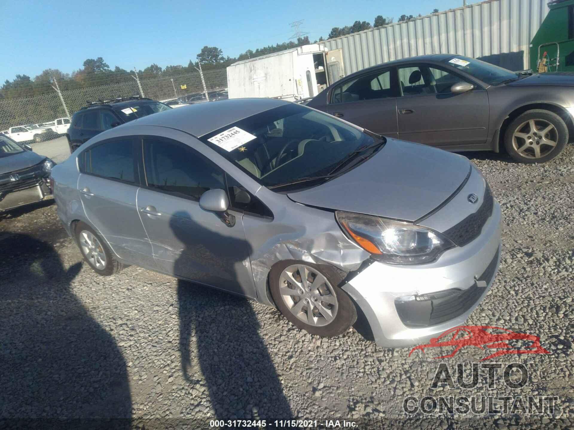 KIA RIO 2017 - KNADM4A31H6049610