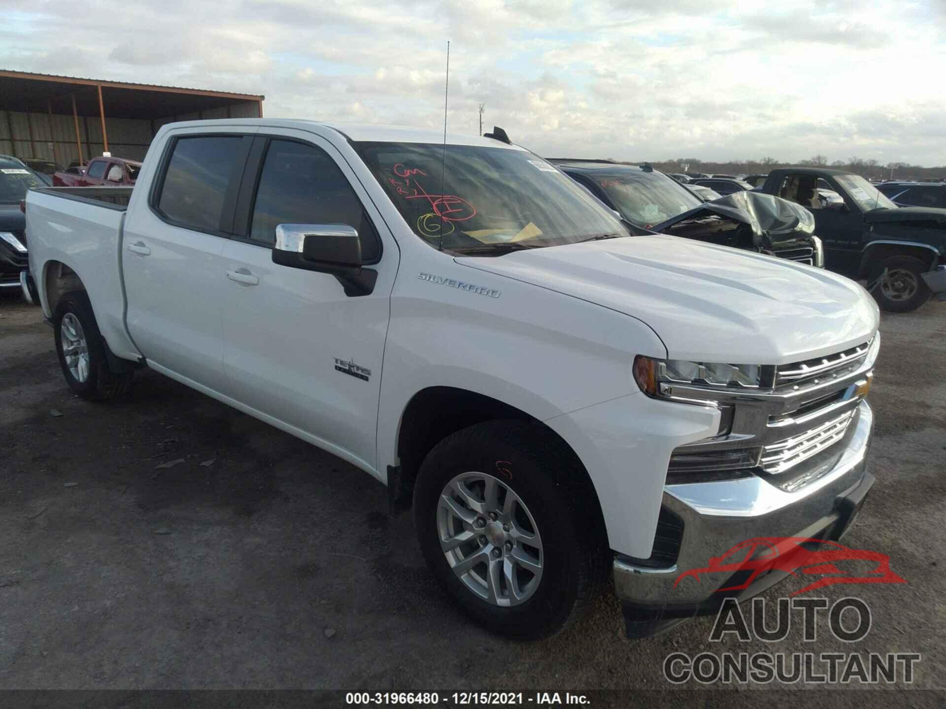 CHEVROLET SILVERADO 1500 2021 - 3GCPWCEK9MG149775