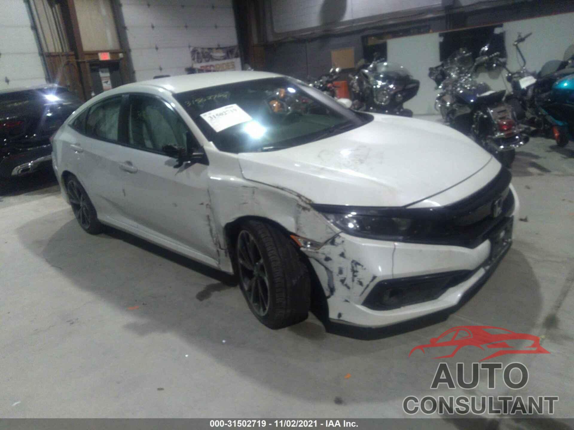 HONDA CIVIC SEDAN 2020 - 2HGFC2F80LH556434