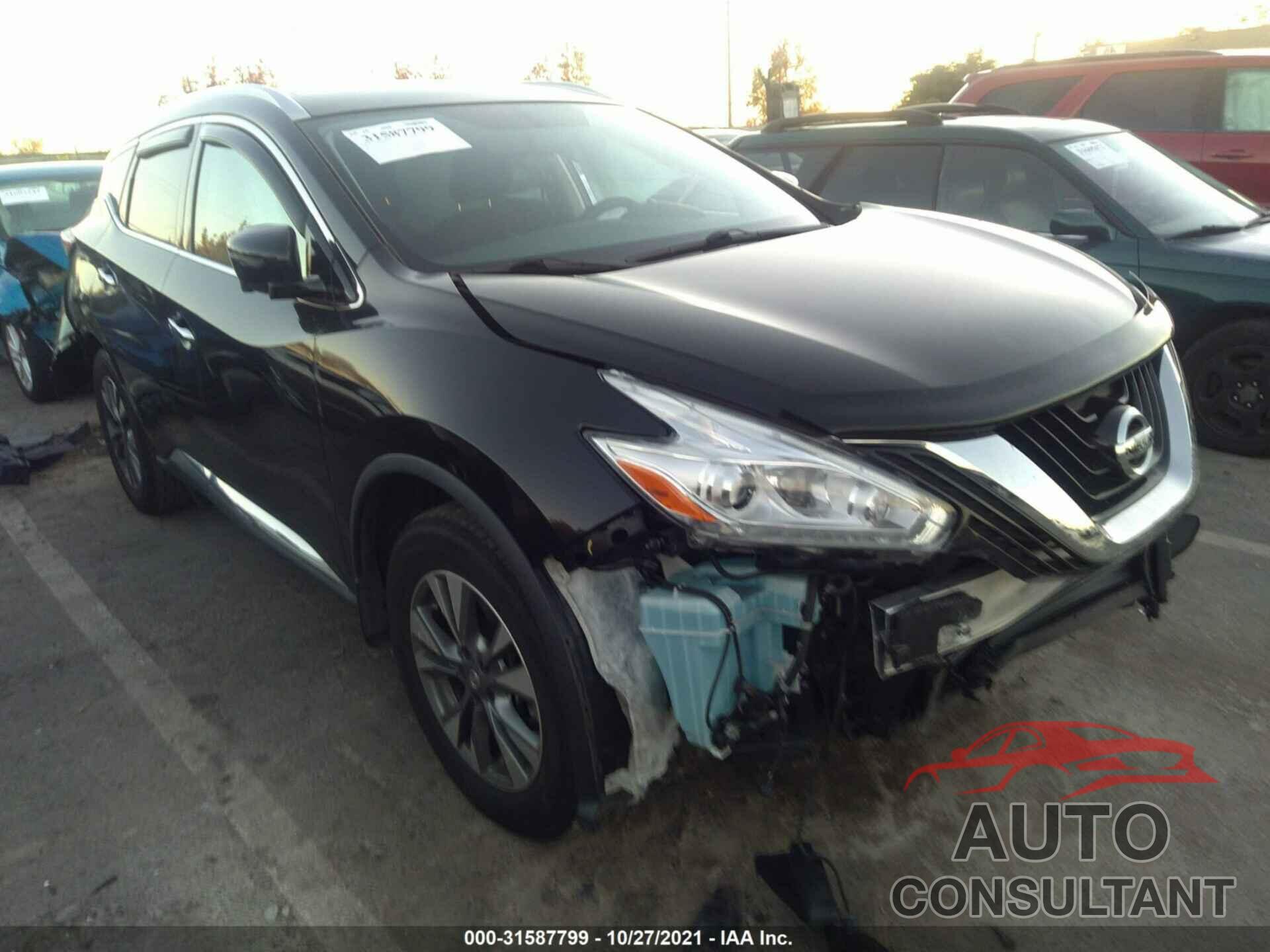 NISSAN MURANO 2016 - 5N1AZ2MG3GN158869