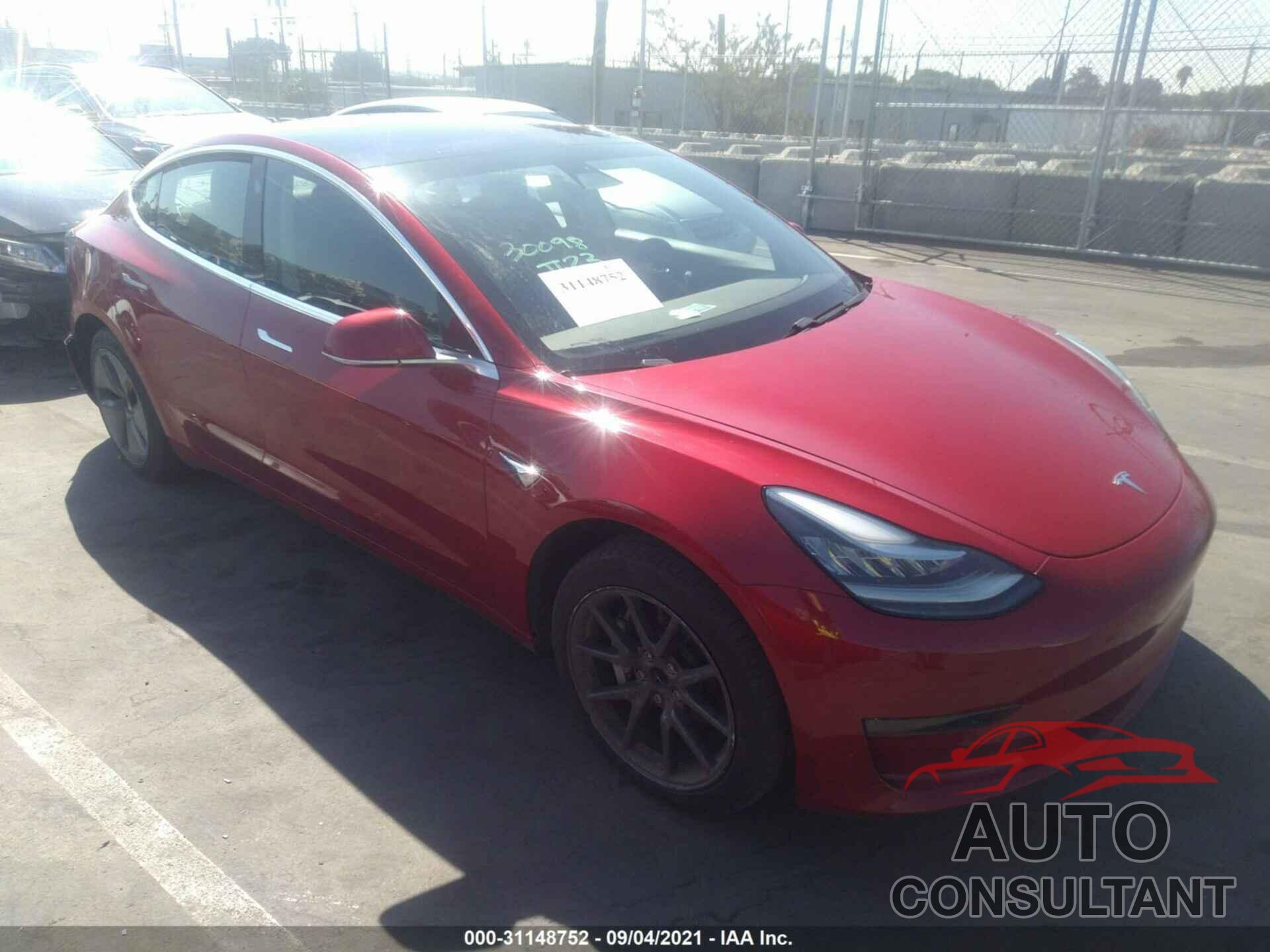 TESLA MODEL 3 2018 - 5YJ3E1EA2JF013003