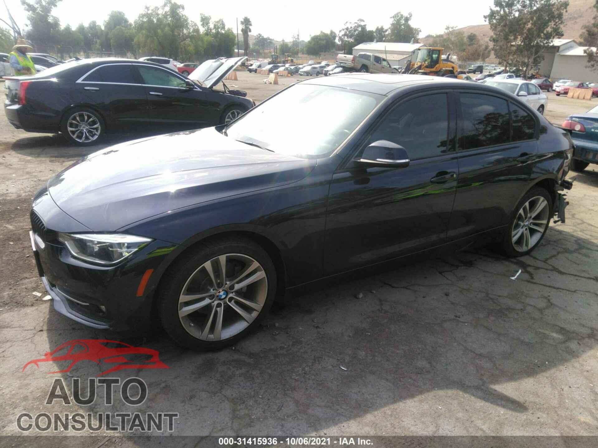 BMW 3 SERIES 2016 - WBA8E9G53GNU30254