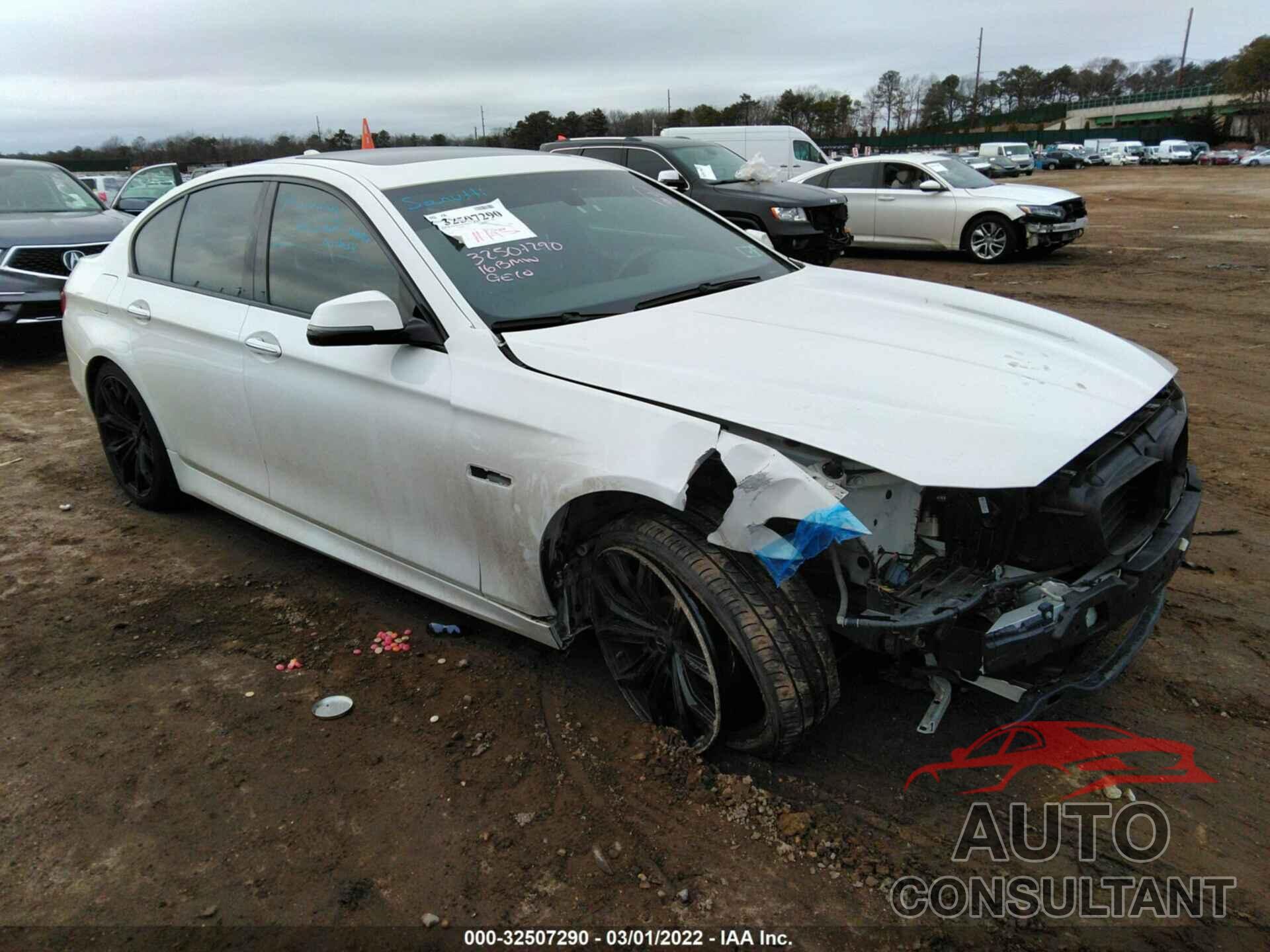 BMW 5 SERIES 2016 - WBA5B3C51GG257305