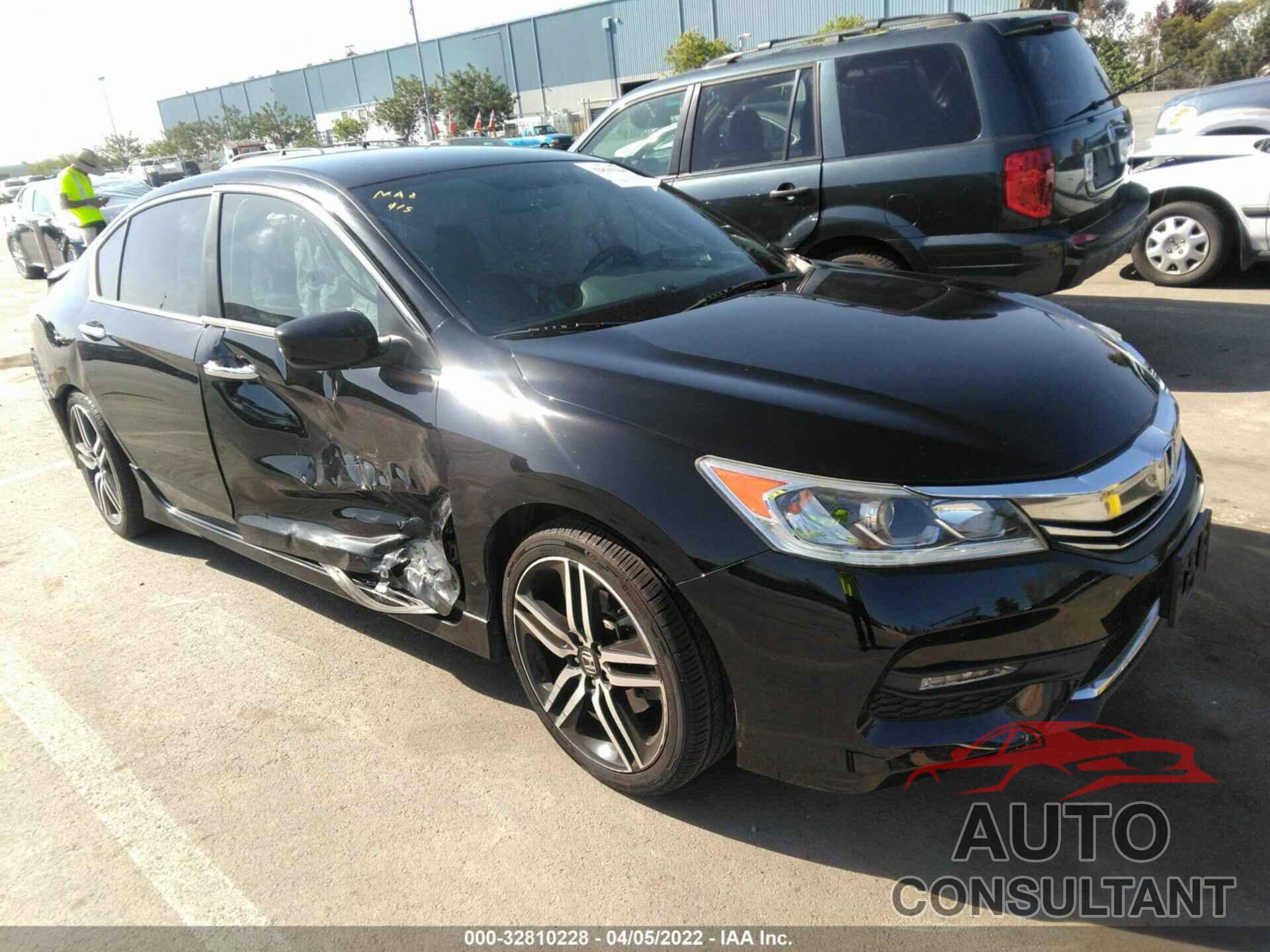 HONDA ACCORD SEDAN 2017 - 1HGCR2F53HA022972