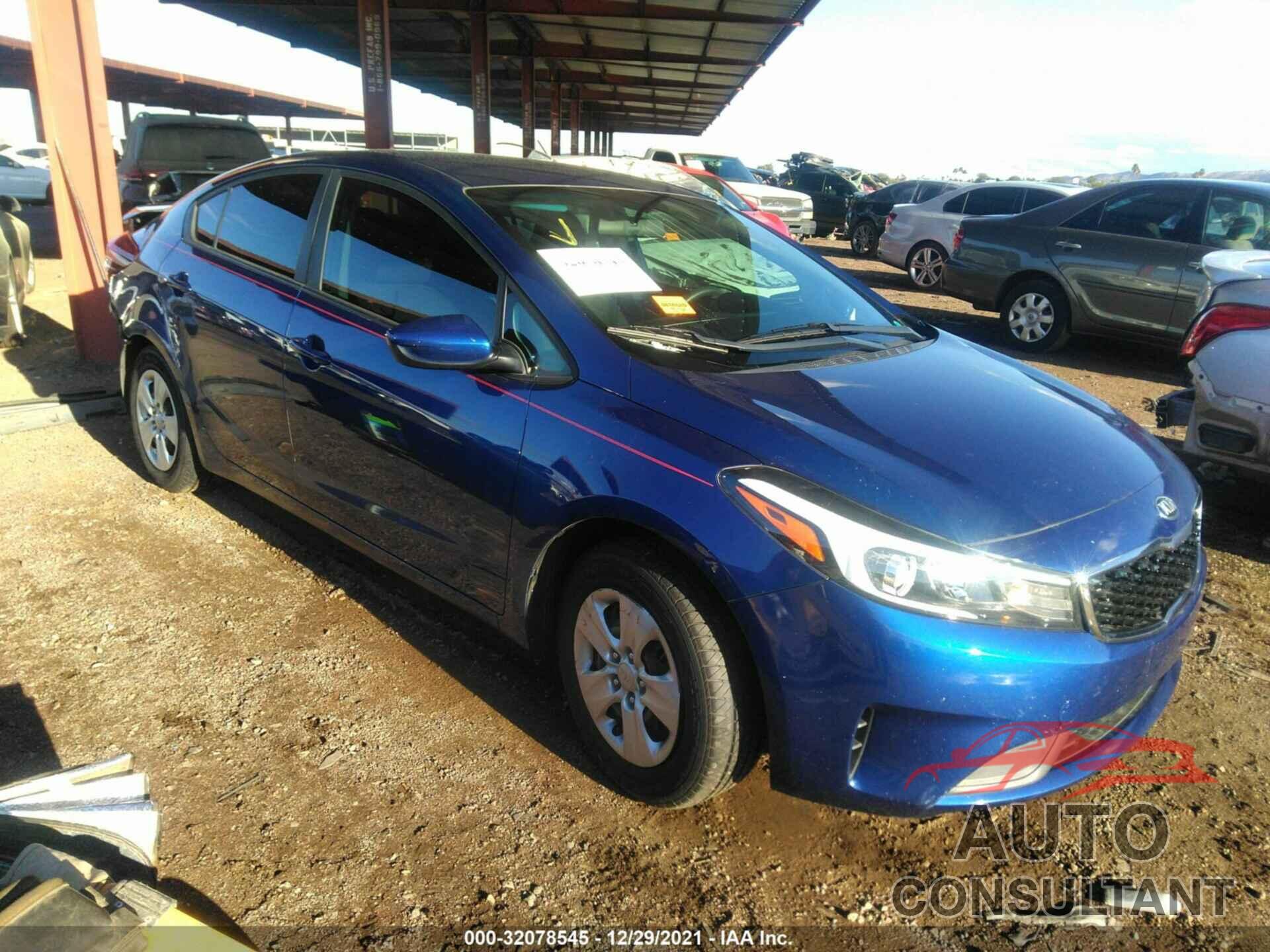 KIA FORTE 2017 - 3KPFK4A76HE136157