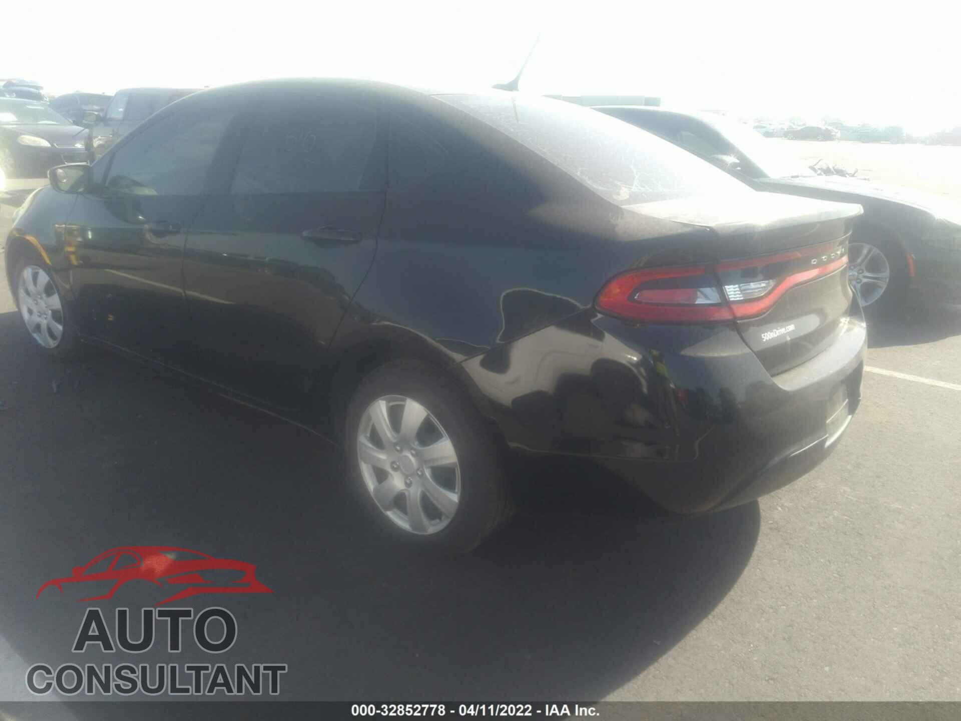DODGE DART 2016 - 1C3CDFAA7GD508596