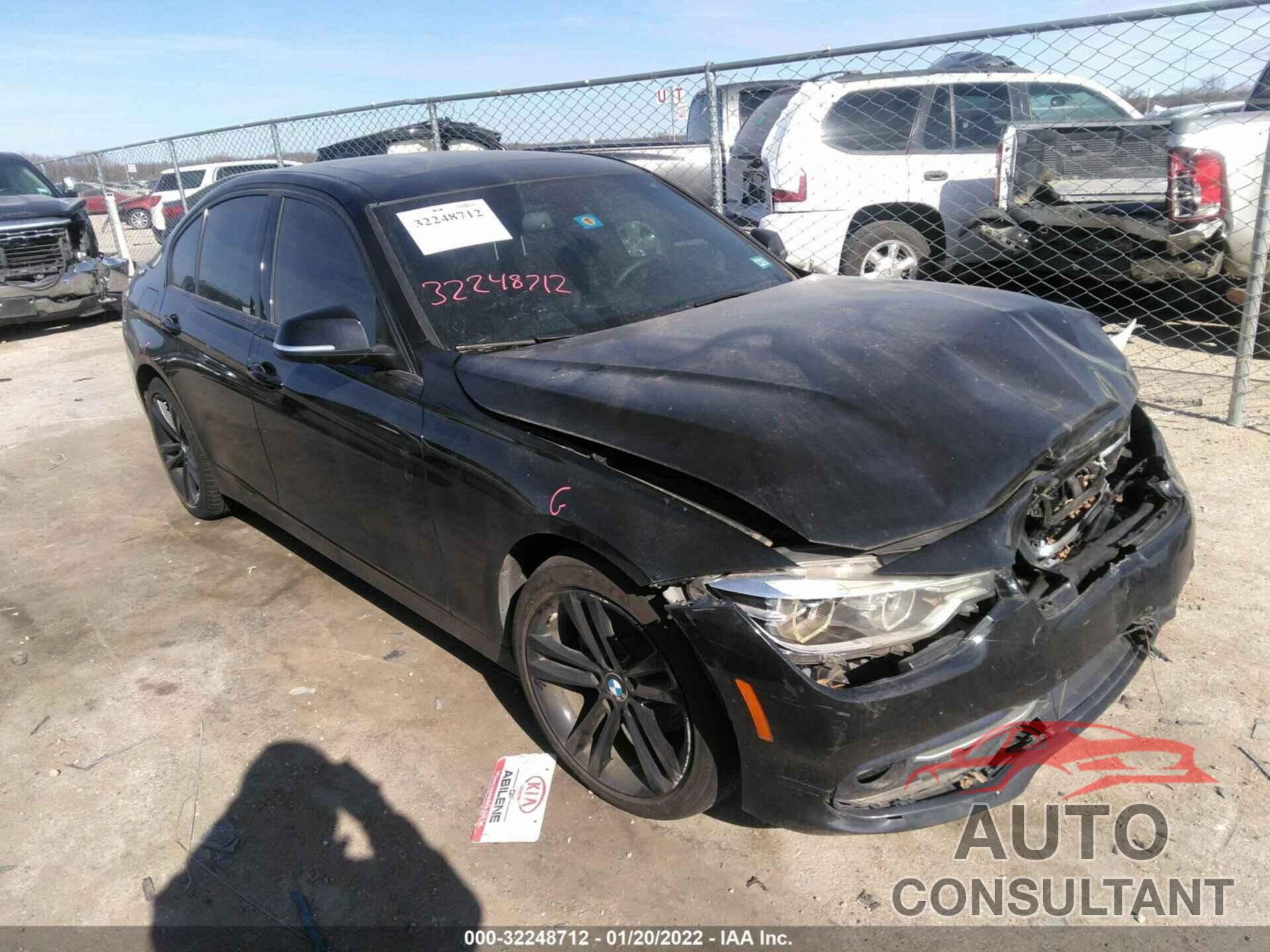 BMW 3 SERIES 2016 - WBA8E9G57GNT81673