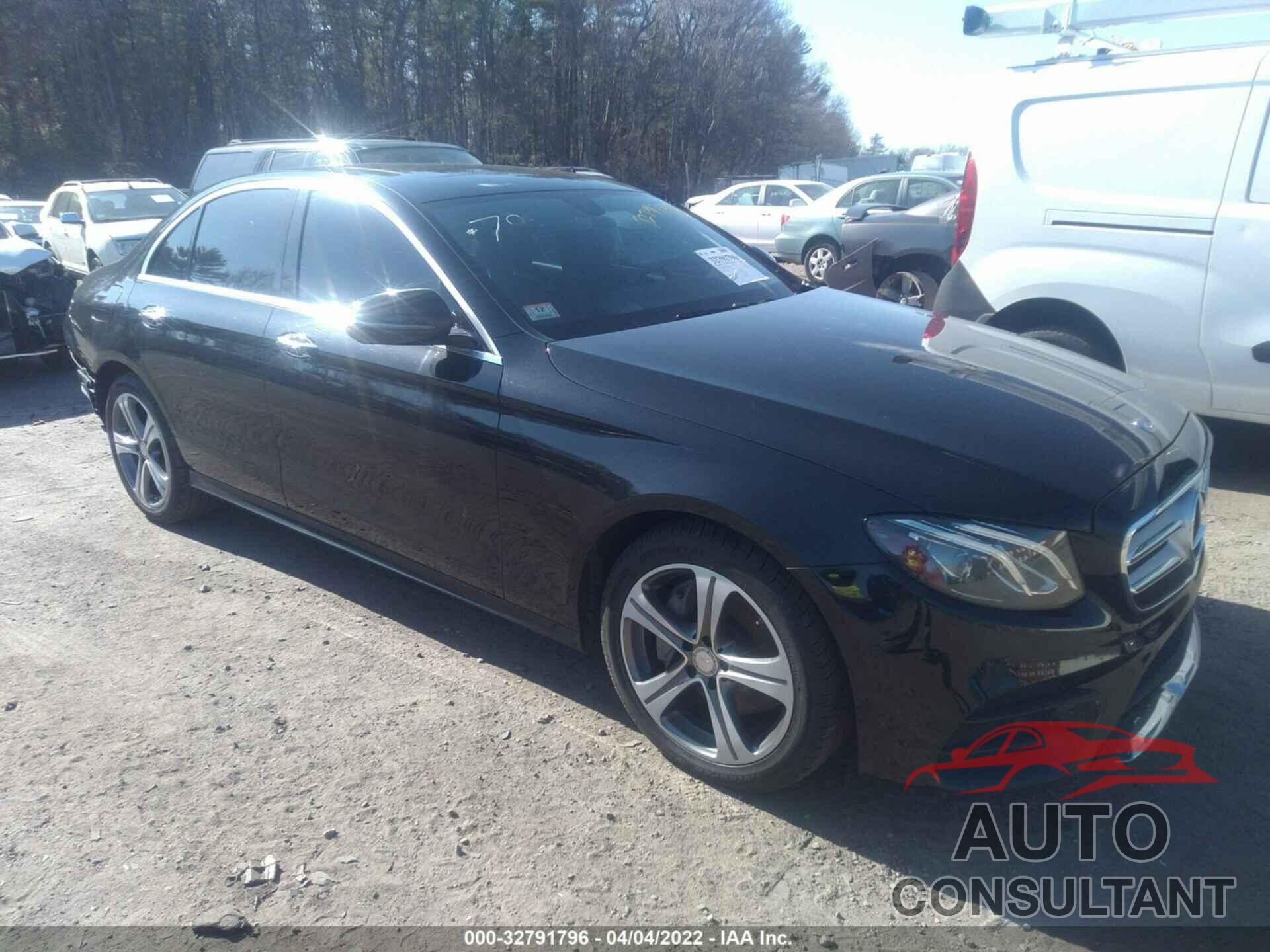MERCEDES-BENZ E-CLASS 2017 - WDDZF4KB5HA207331