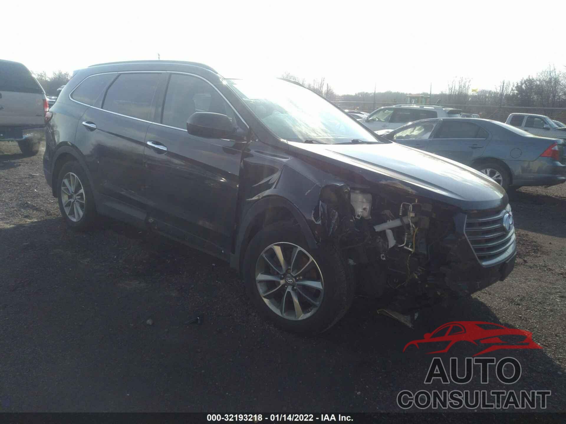 HYUNDAI SANTA FE 2017 - KM8SMDHF4HU207665