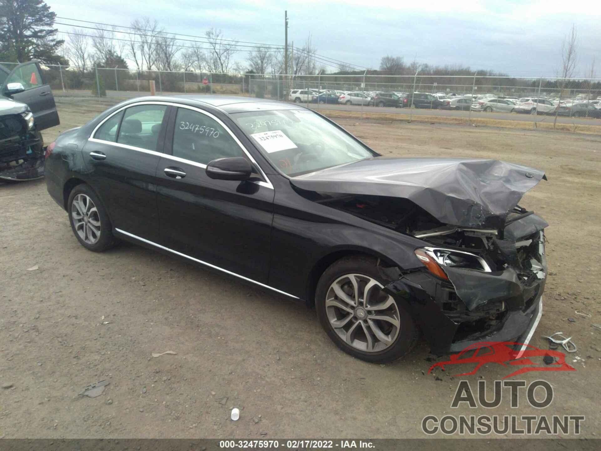 MERCEDES-BENZ C-CLASS 2016 - 55SWF4KB6GU096791
