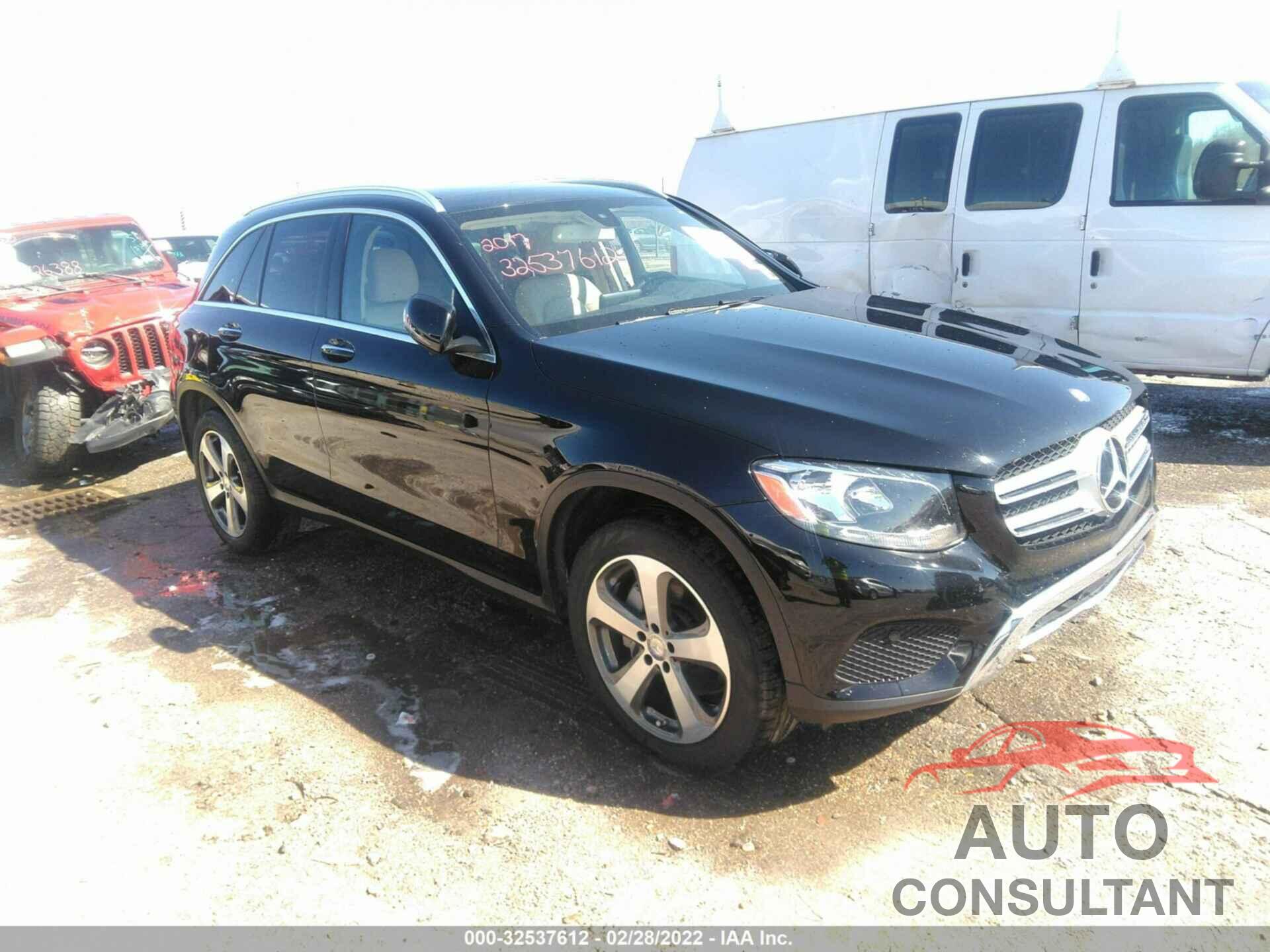 MERCEDES-BENZ GLC 2017 - WDC0G4JB4HF166253