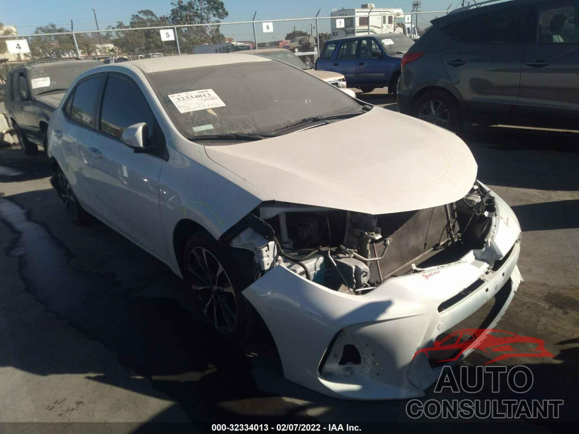 TOYOTA COROLLA 2017 - 5YFBURHE5HP580770