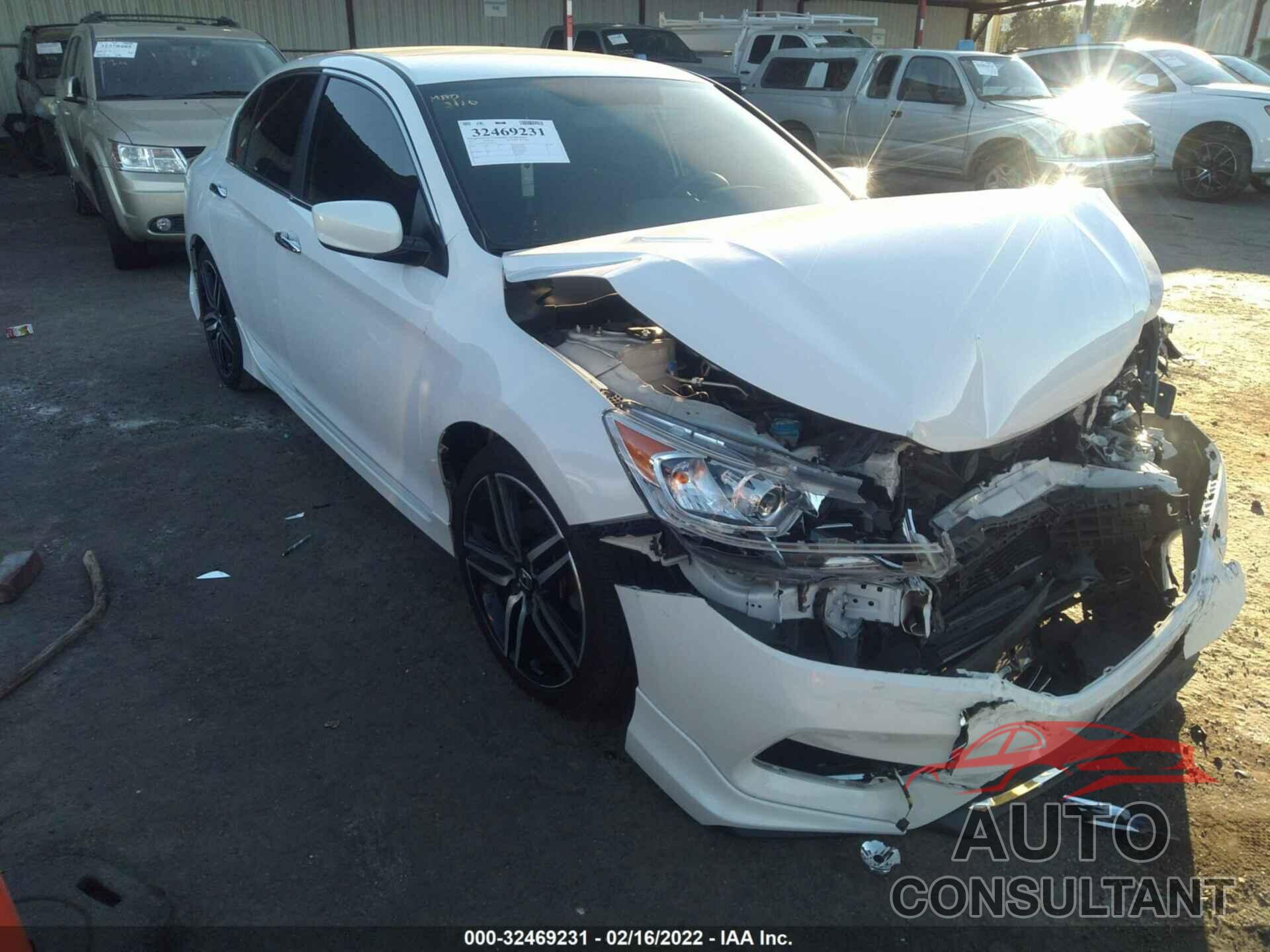 HONDA ACCORD SEDAN 2016 - 1HGCR2F53GA019620