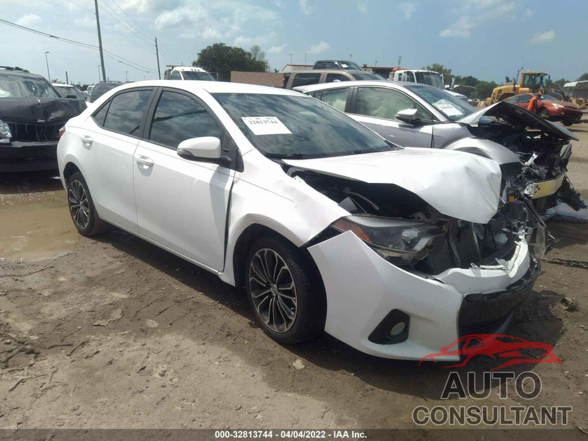 TOYOTA COROLLA 2016 - 2T1BURHE6GC675885