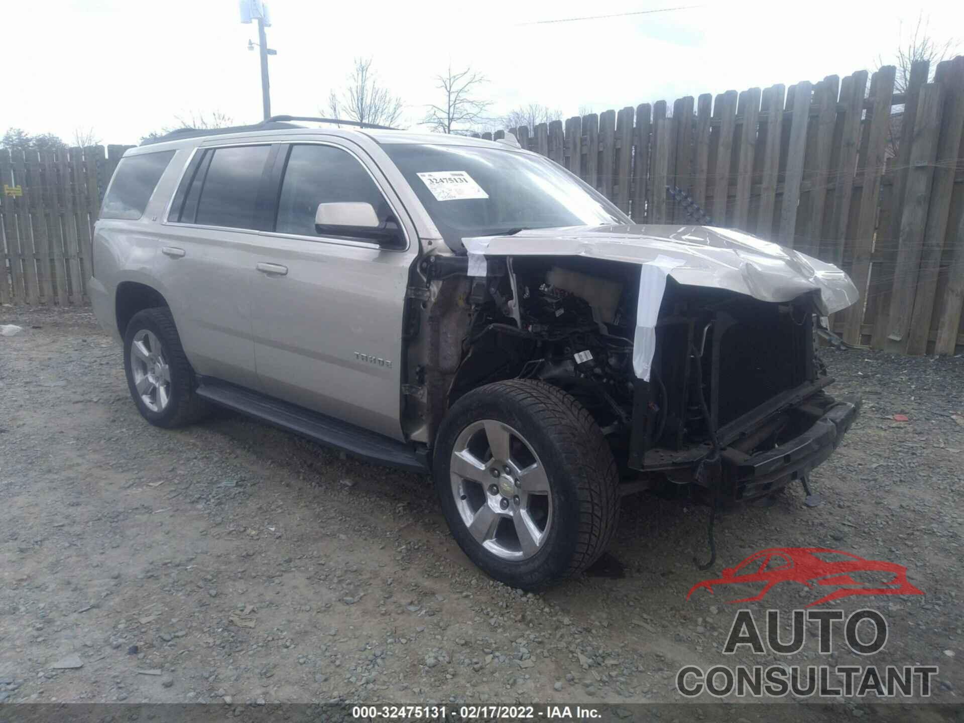 CHEVROLET TAHOE 2016 - 1GNSKBKC0GR278027