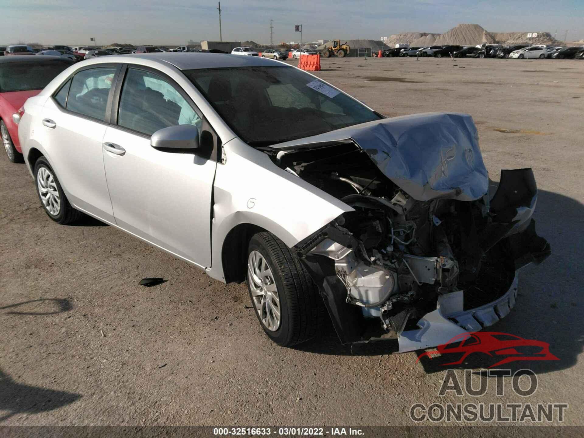 TOYOTA COROLLA 2017 - 2T1BURHE4HC769698