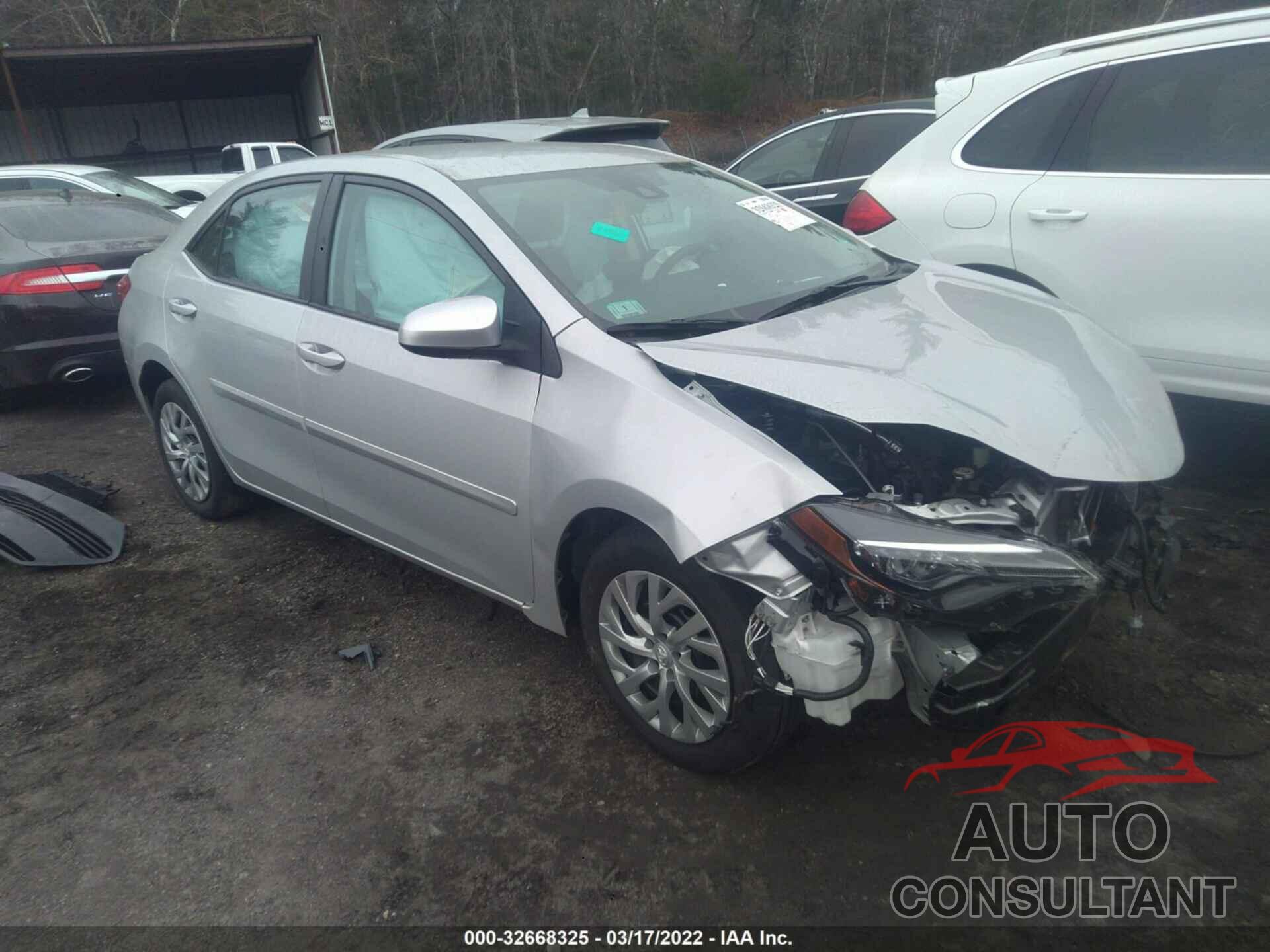 TOYOTA COROLLA 2019 - 2T1BURHE8KC176966