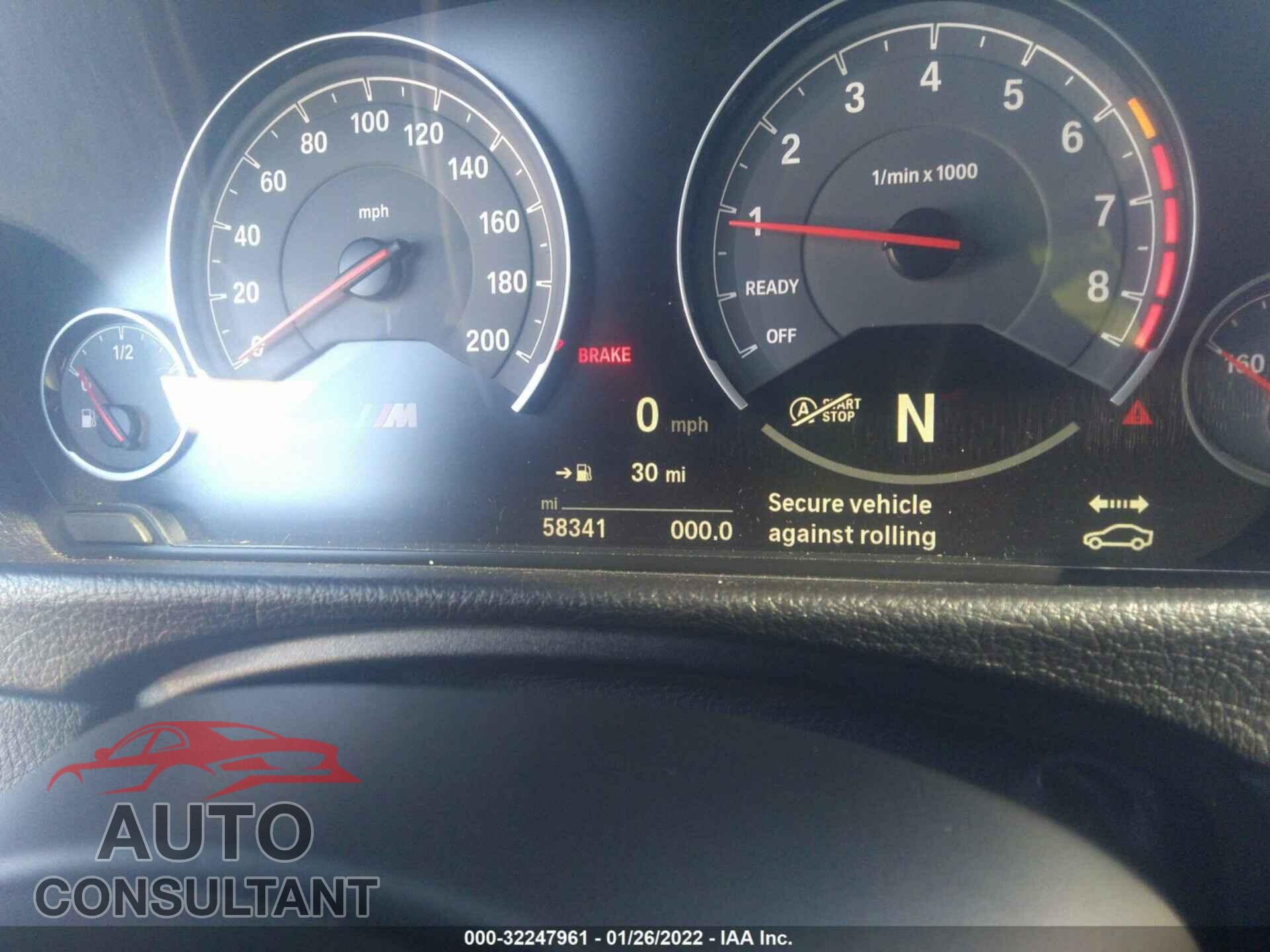 BMW M3 2017 - WBS8M9C53H5G84183