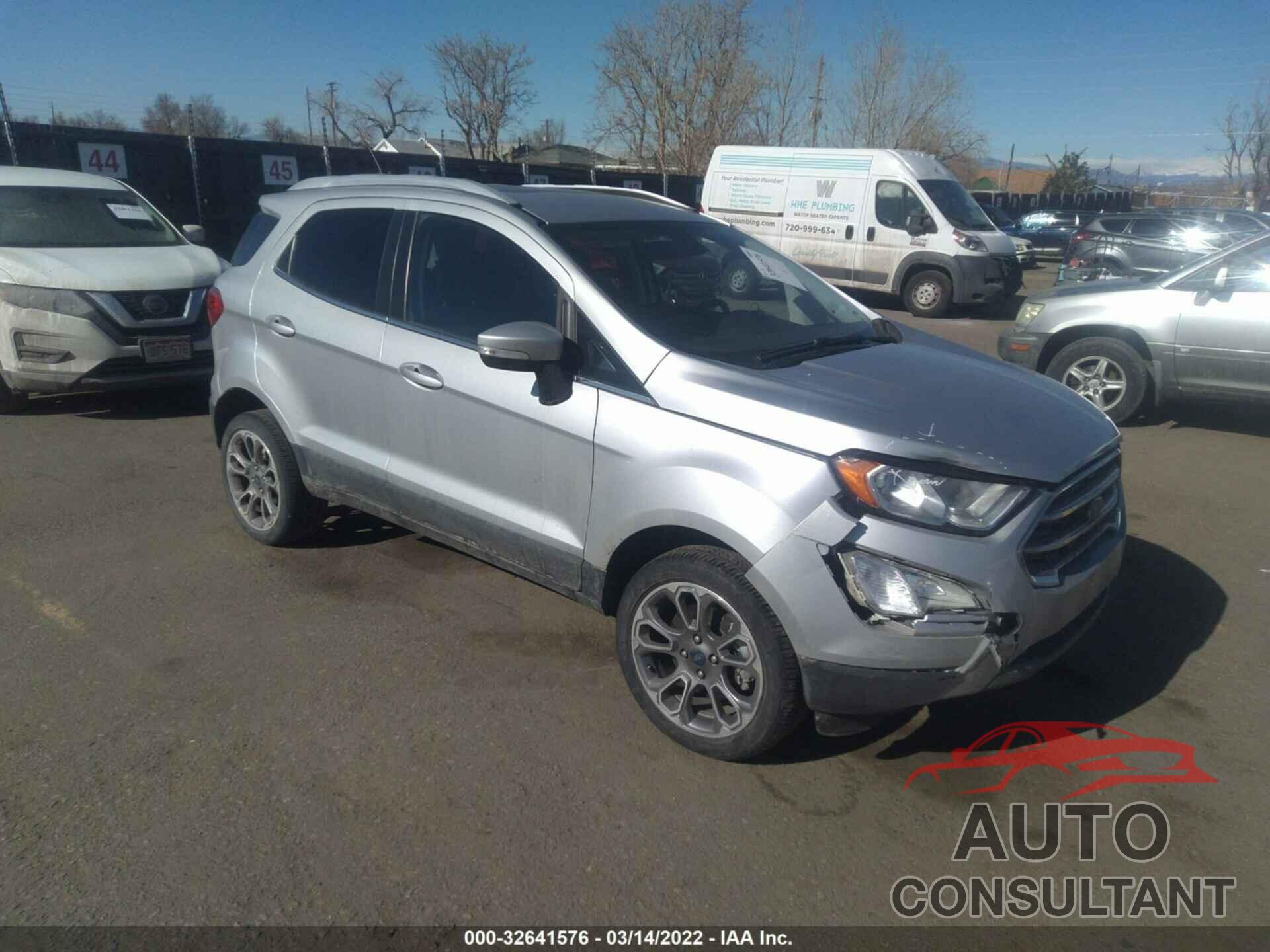 FORD ECOSPORT 2020 - MAJ6S3KL8LC360803