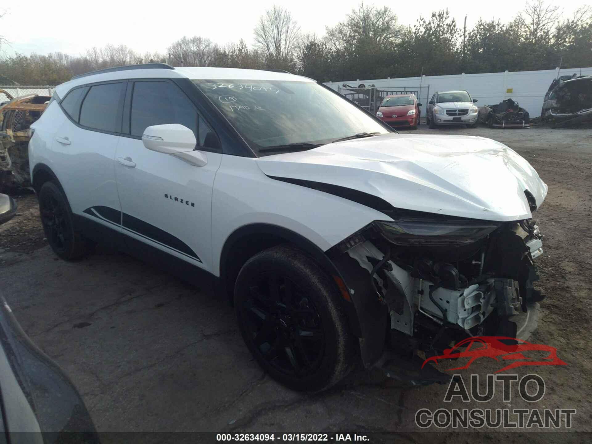 CHEVROLET BLAZER 2019 - 3GNKBCRS3KS669620