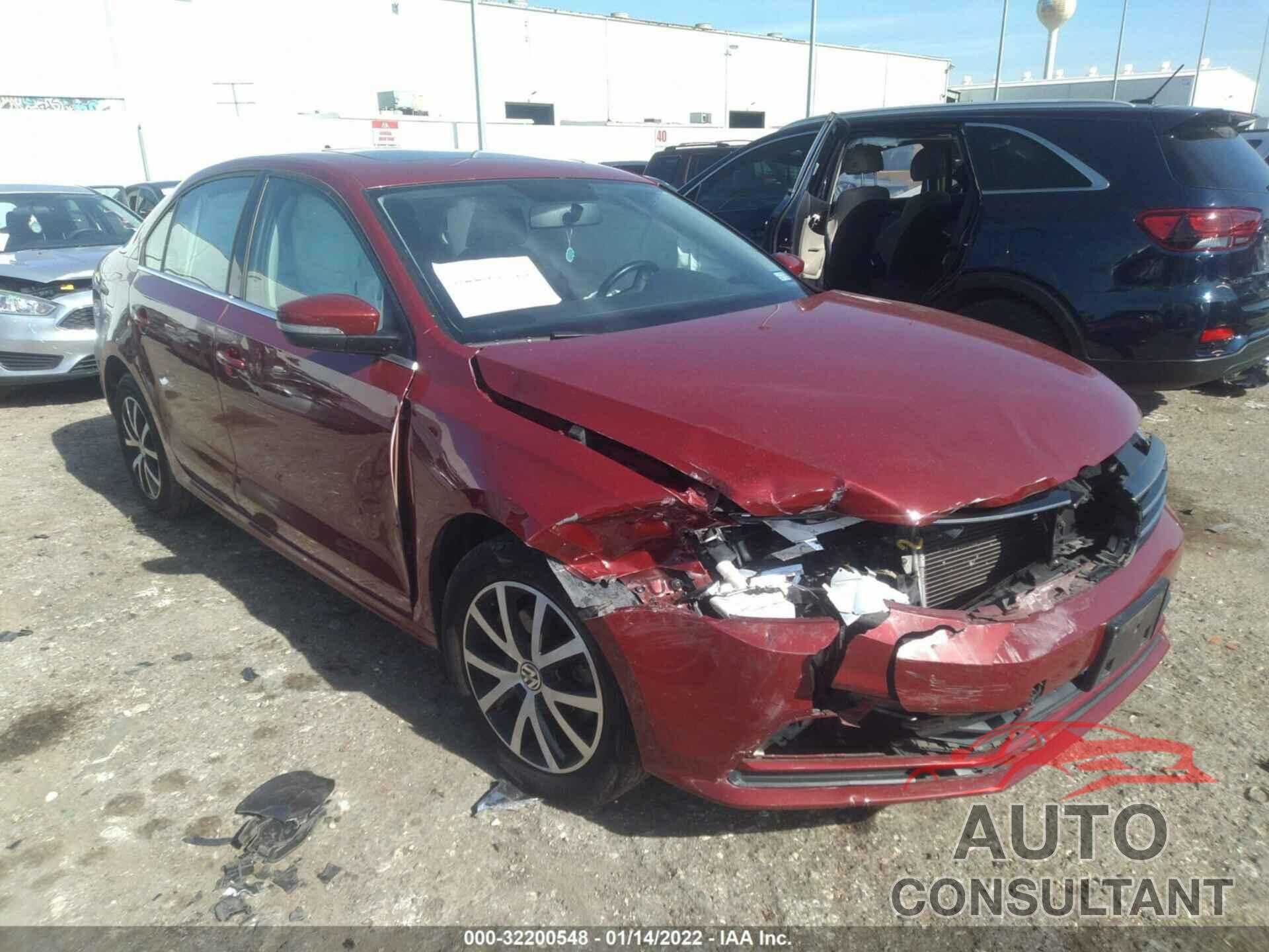 VOLKSWAGEN JETTA 2017 - 3VWDB7AJ0HM349158