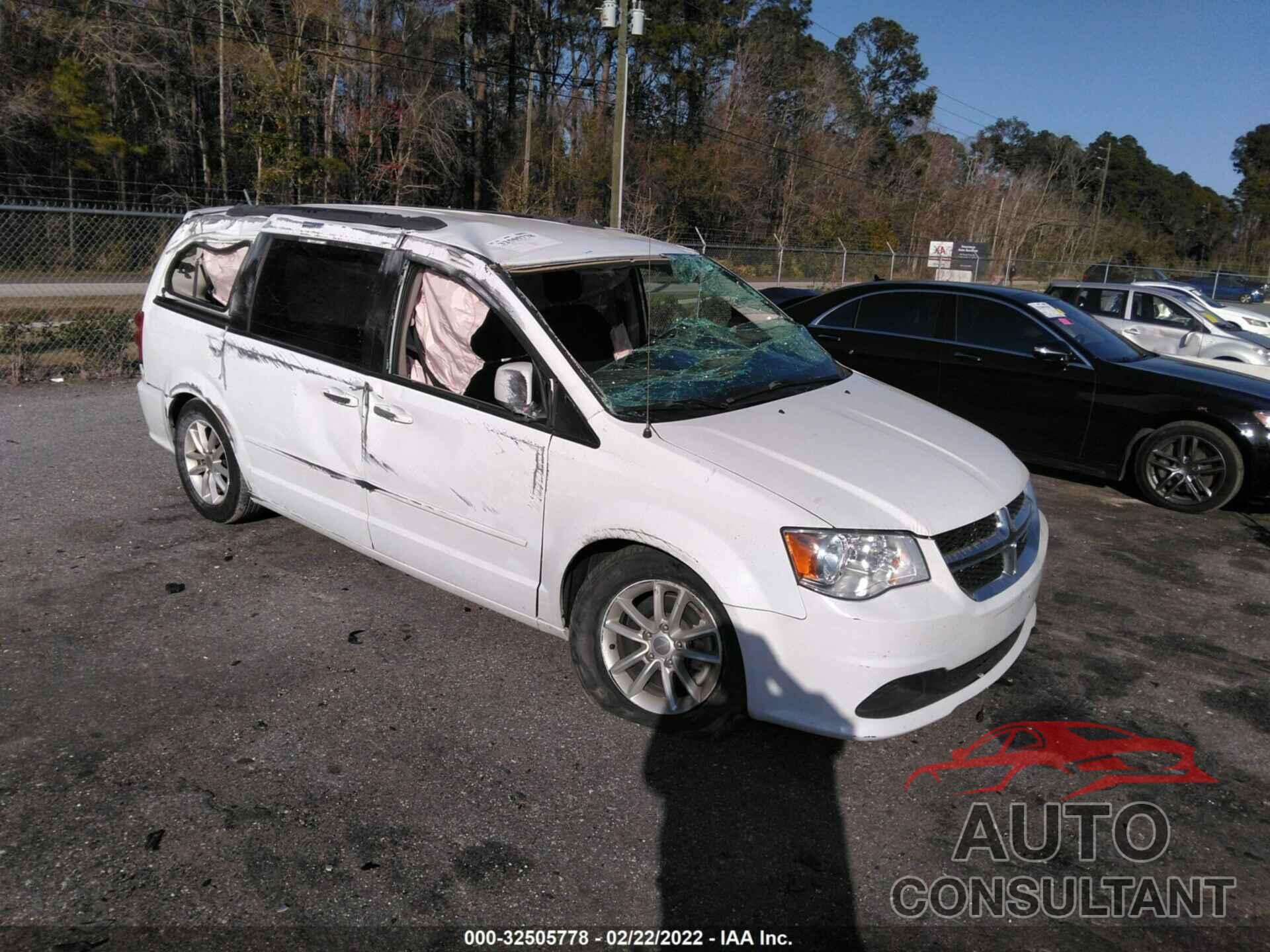 DODGE GRAND CARAVAN 2016 - 2C4RDGCGXGR344724