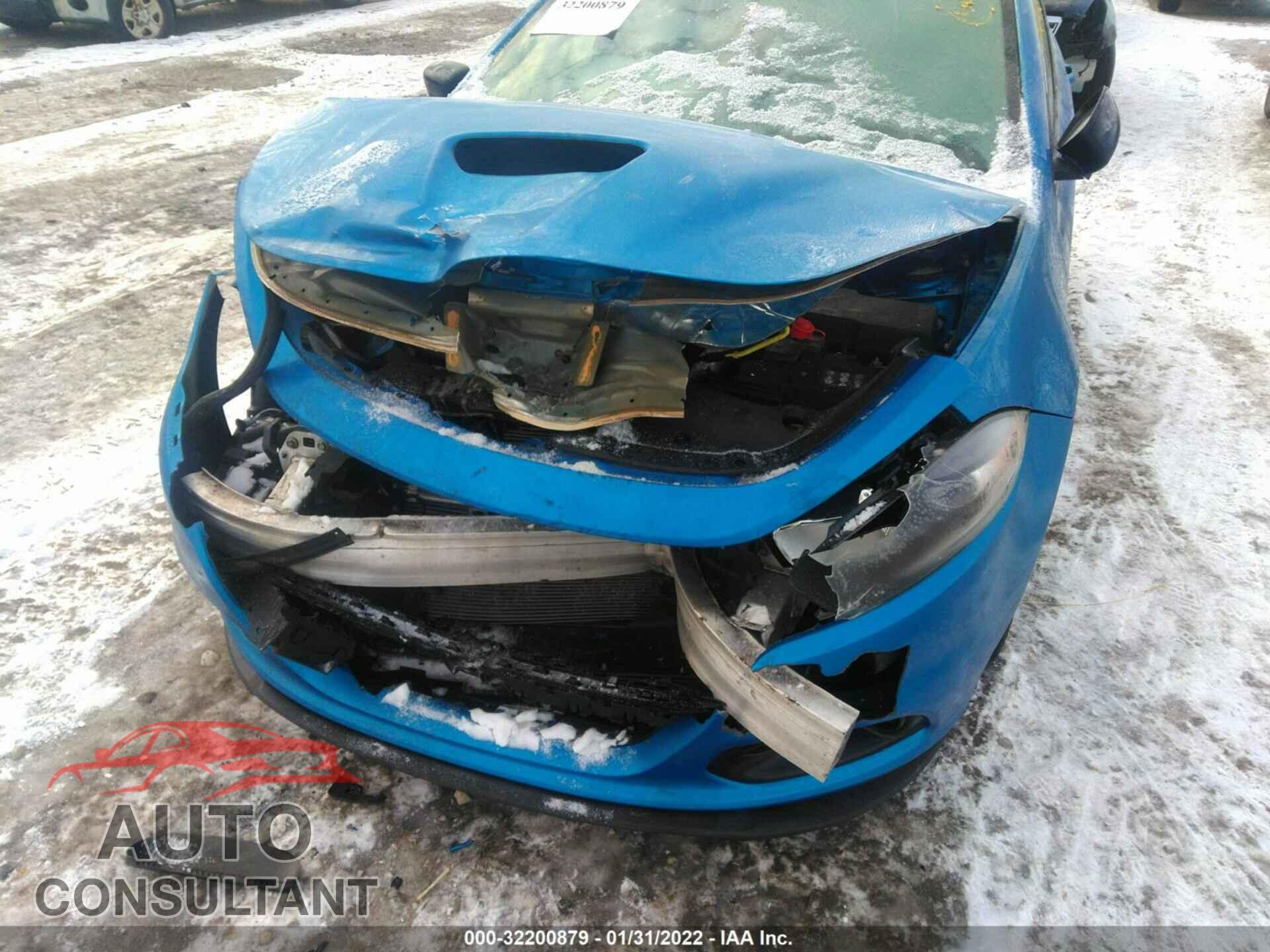 DODGE DART 2016 - 1C3CDFBB9GD624180