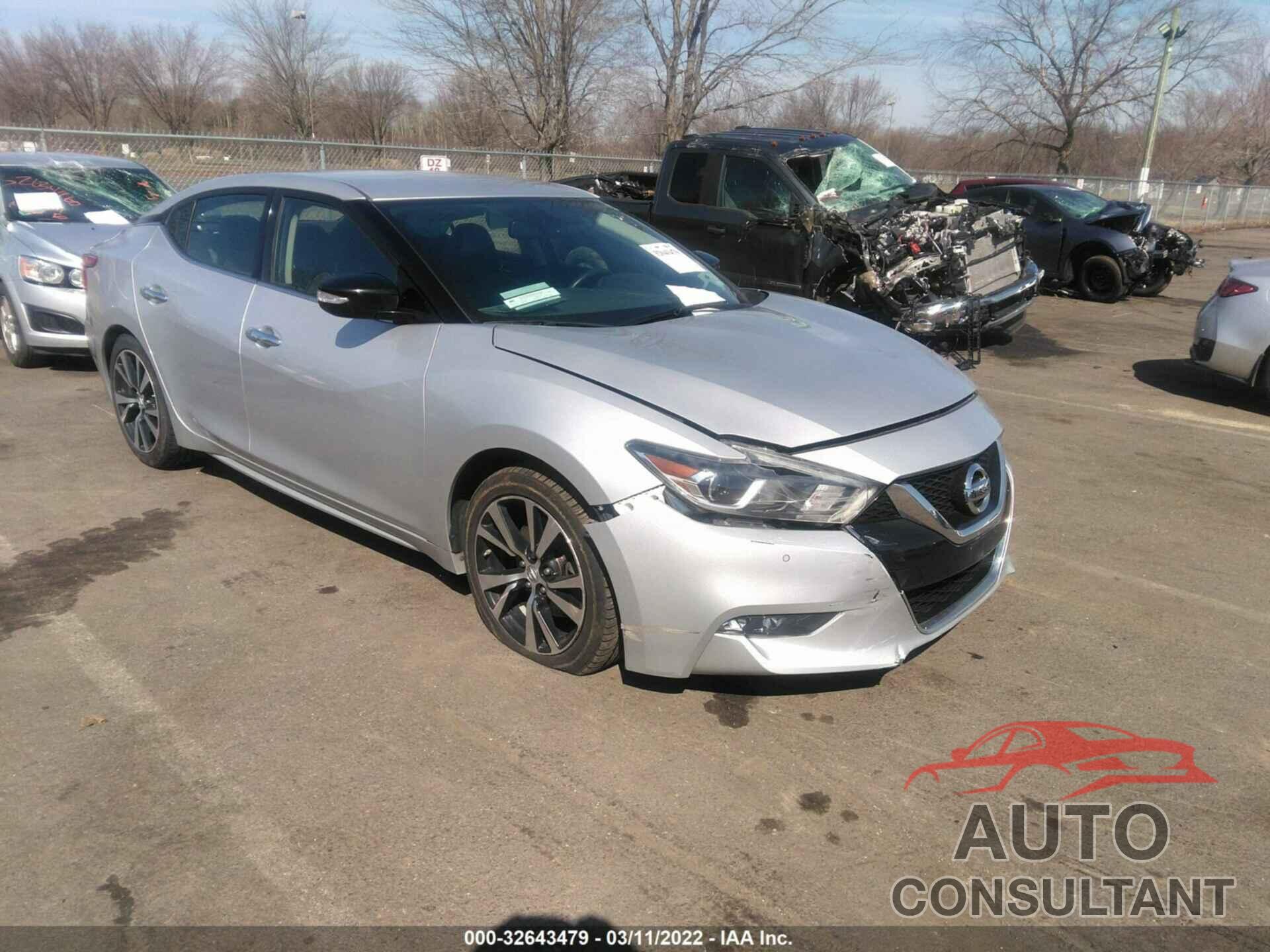 NISSAN MAXIMA 2018 - 1N4AA6APXJC380082