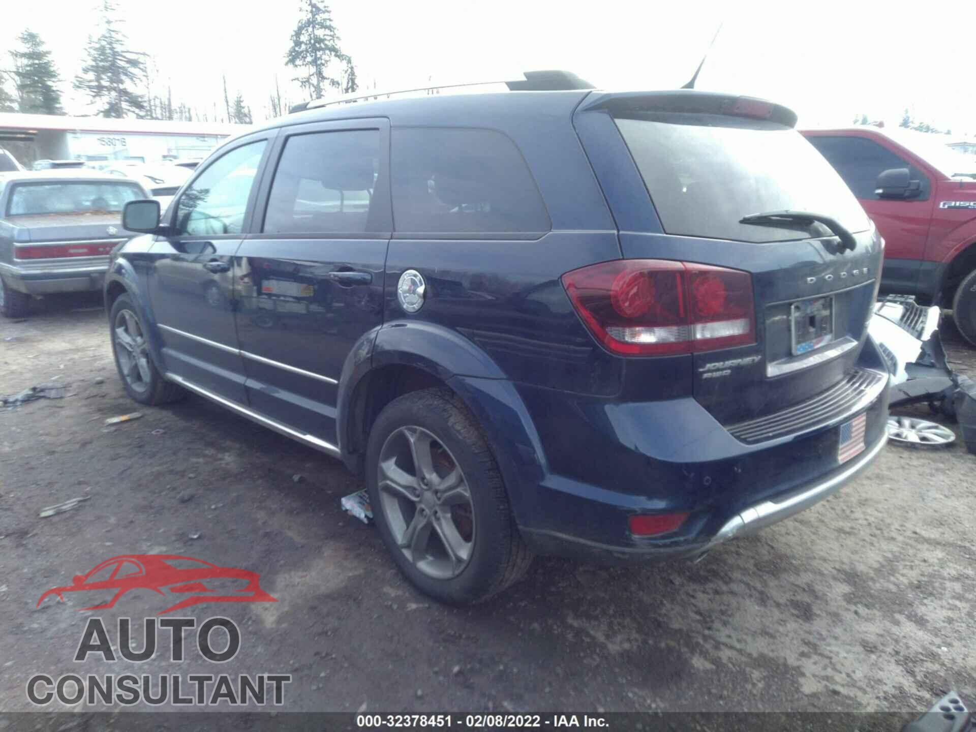 DODGE JOURNEY 2017 - 3C4PDDGG6HT615308