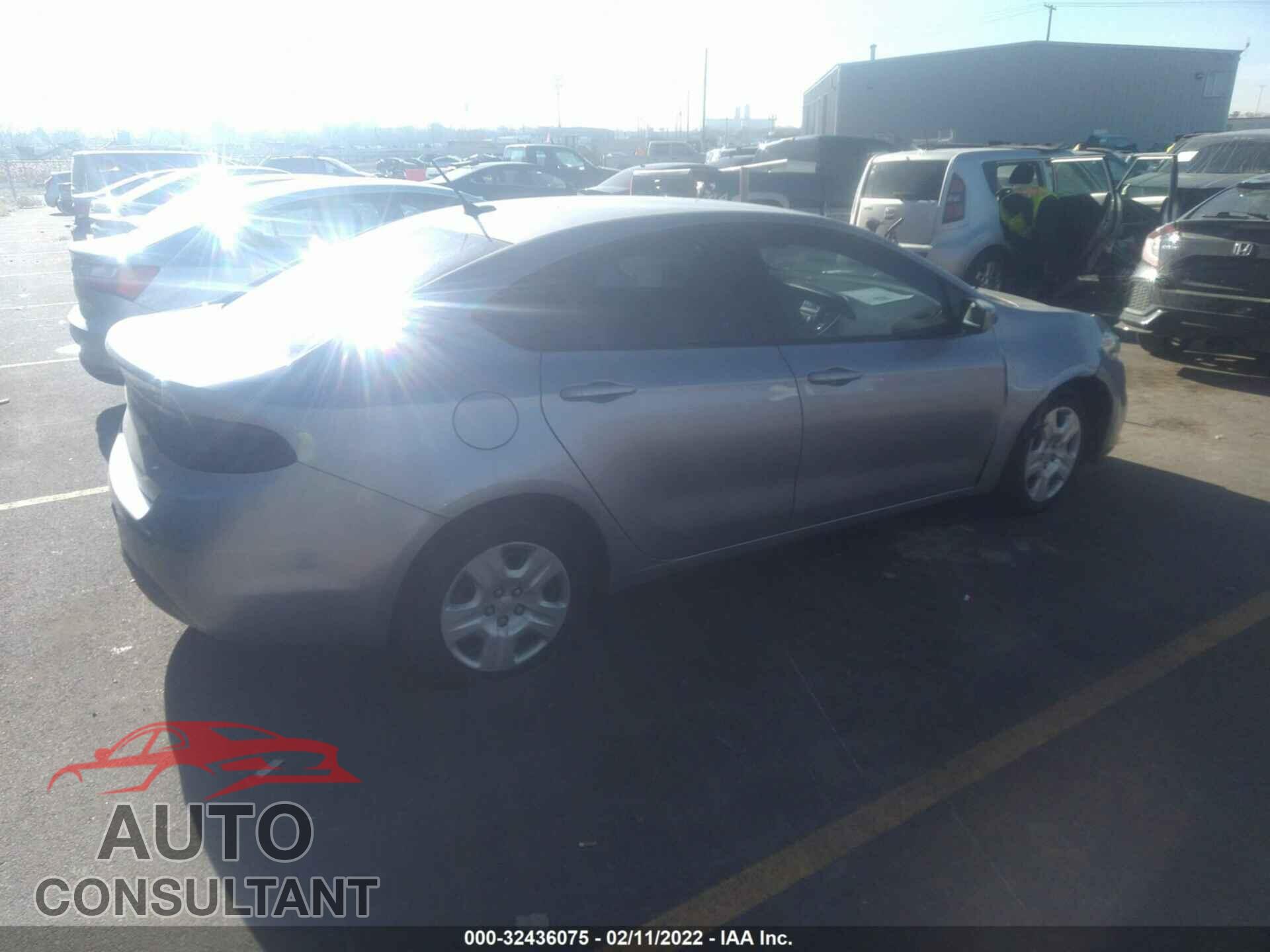 DODGE DART 2016 - 1C3CDFAA7GD701220