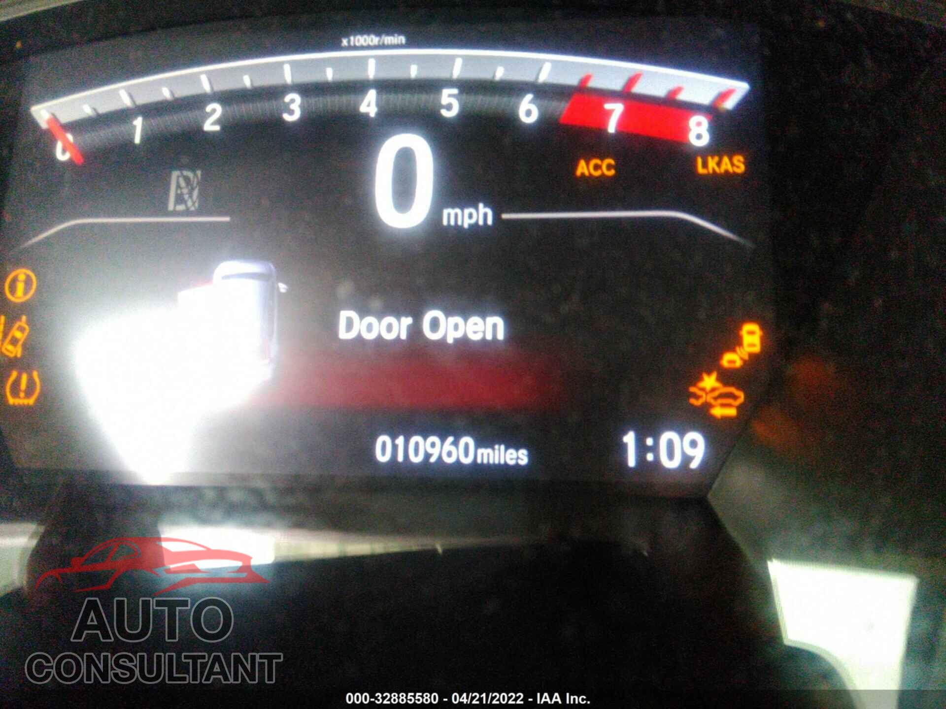 HONDA CR-V 2021 - 5J6RW2H54ML021482