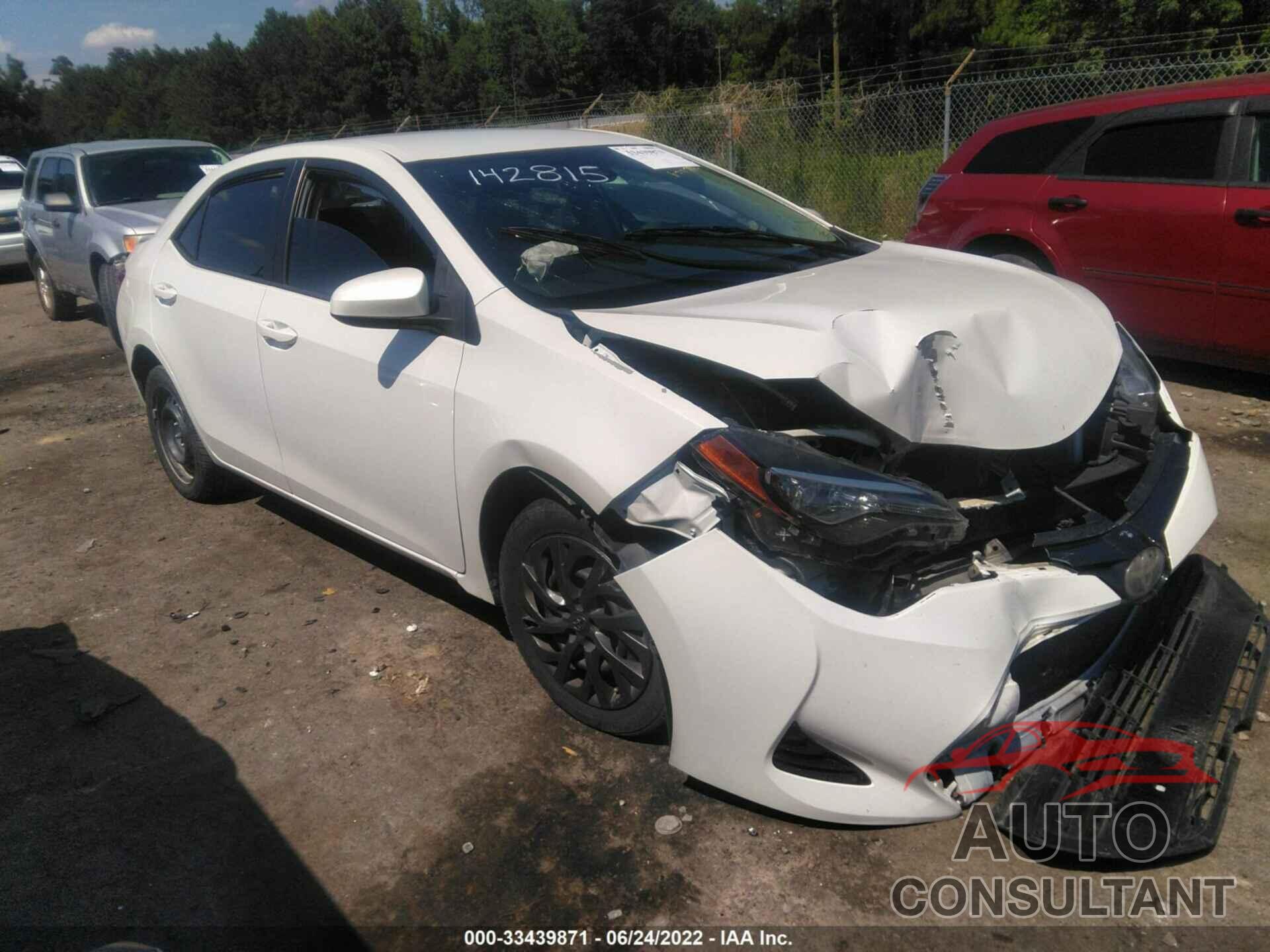 TOYOTA COROLLA 2017 - 5YFBURHE2HP697402
