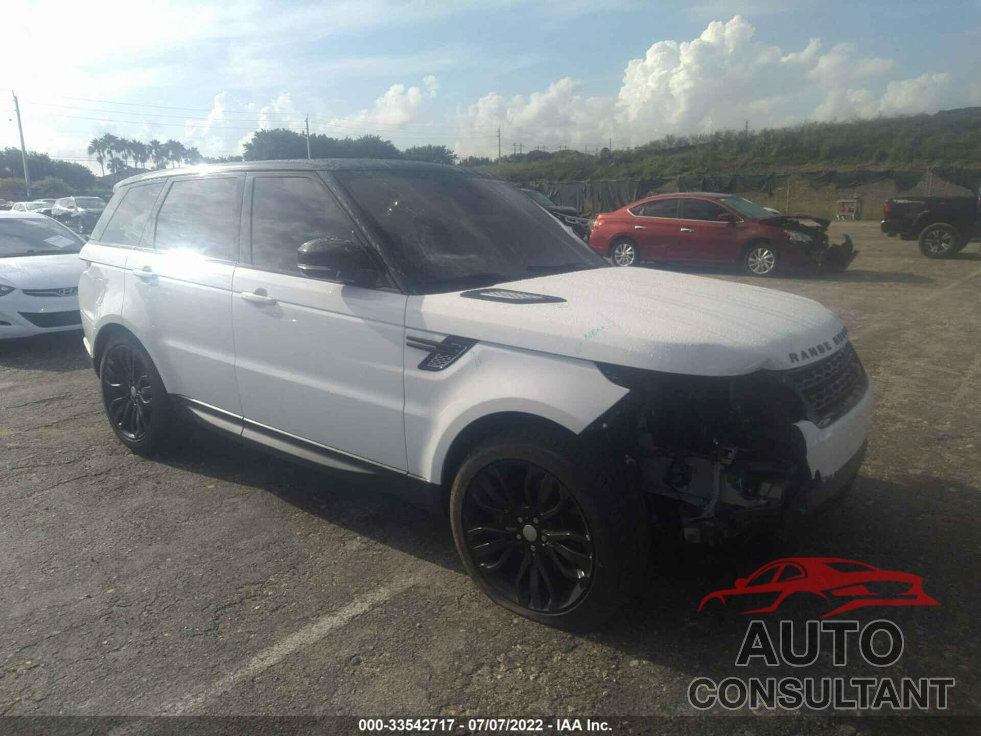 LAND ROVER RANGE ROVER SPORT 2016 - SALWR2EF9GA576238