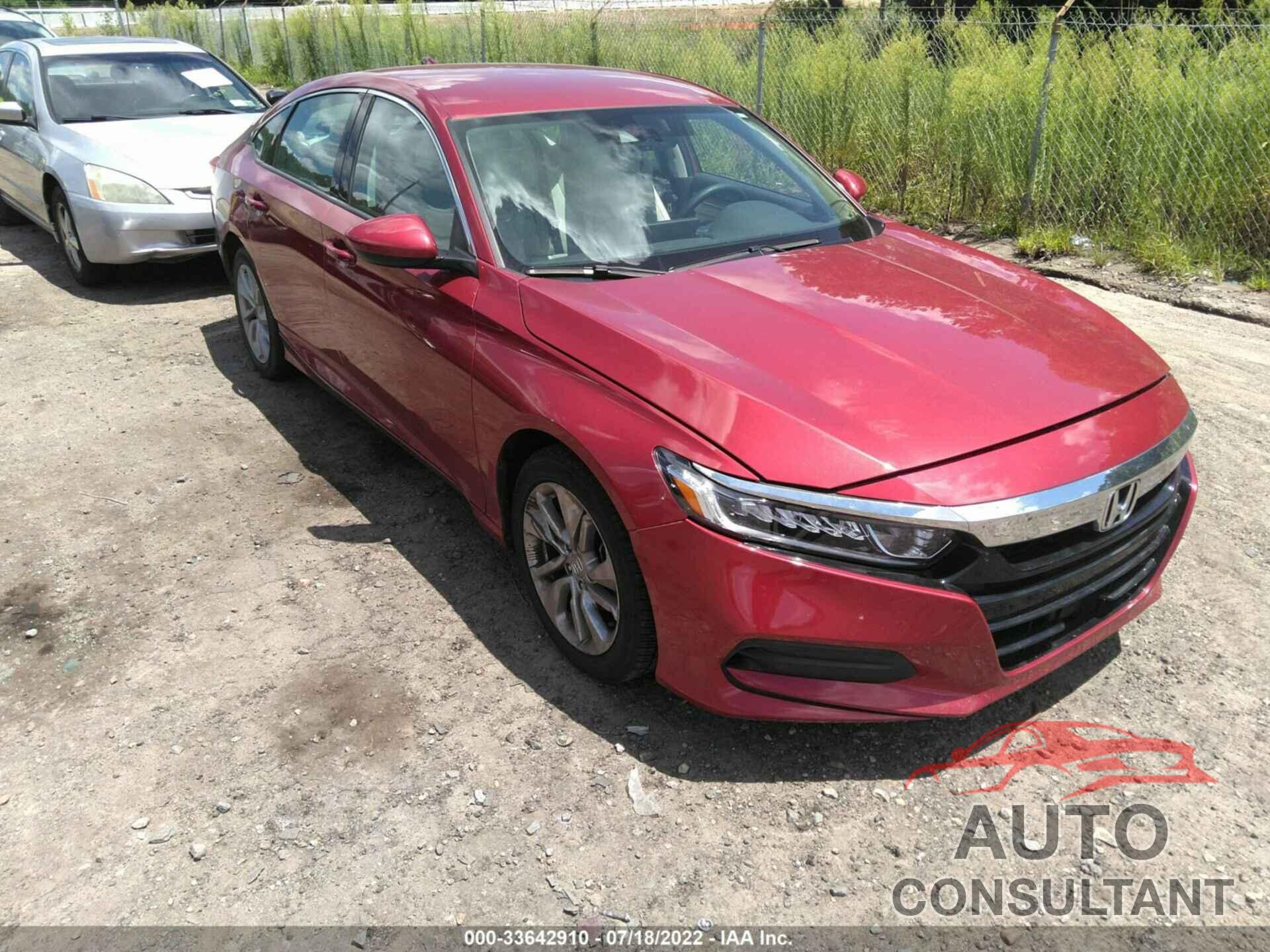 HONDA ACCORD SEDAN 2018 - 1HGCV1F15JA211504