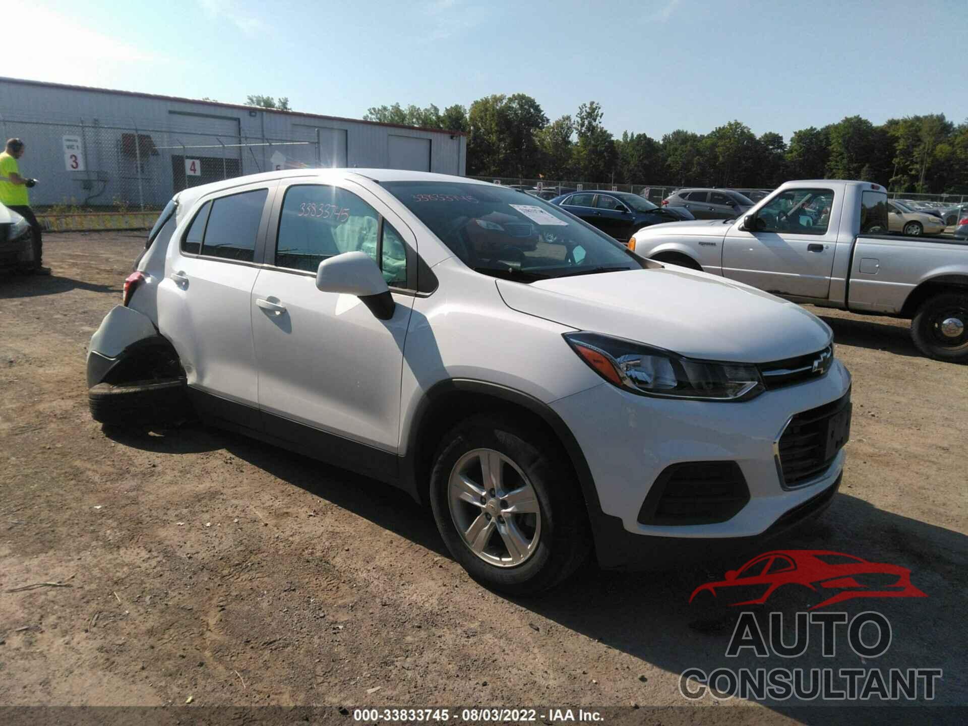 CHEVROLET TRAX 2020 - KL7CJKSB8LB089780