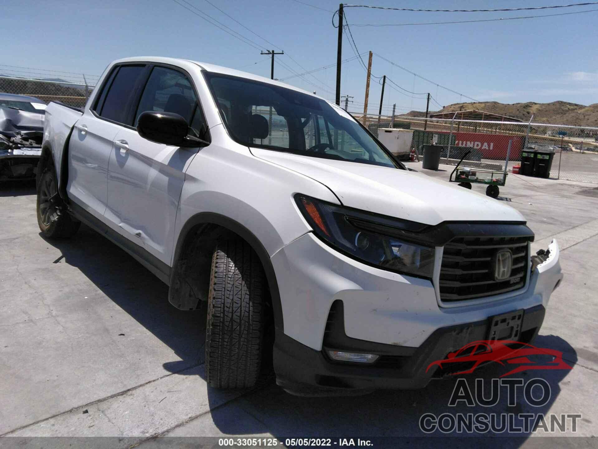 HONDA RIDGELINE 2021 - 5FPYK3F13MB021891