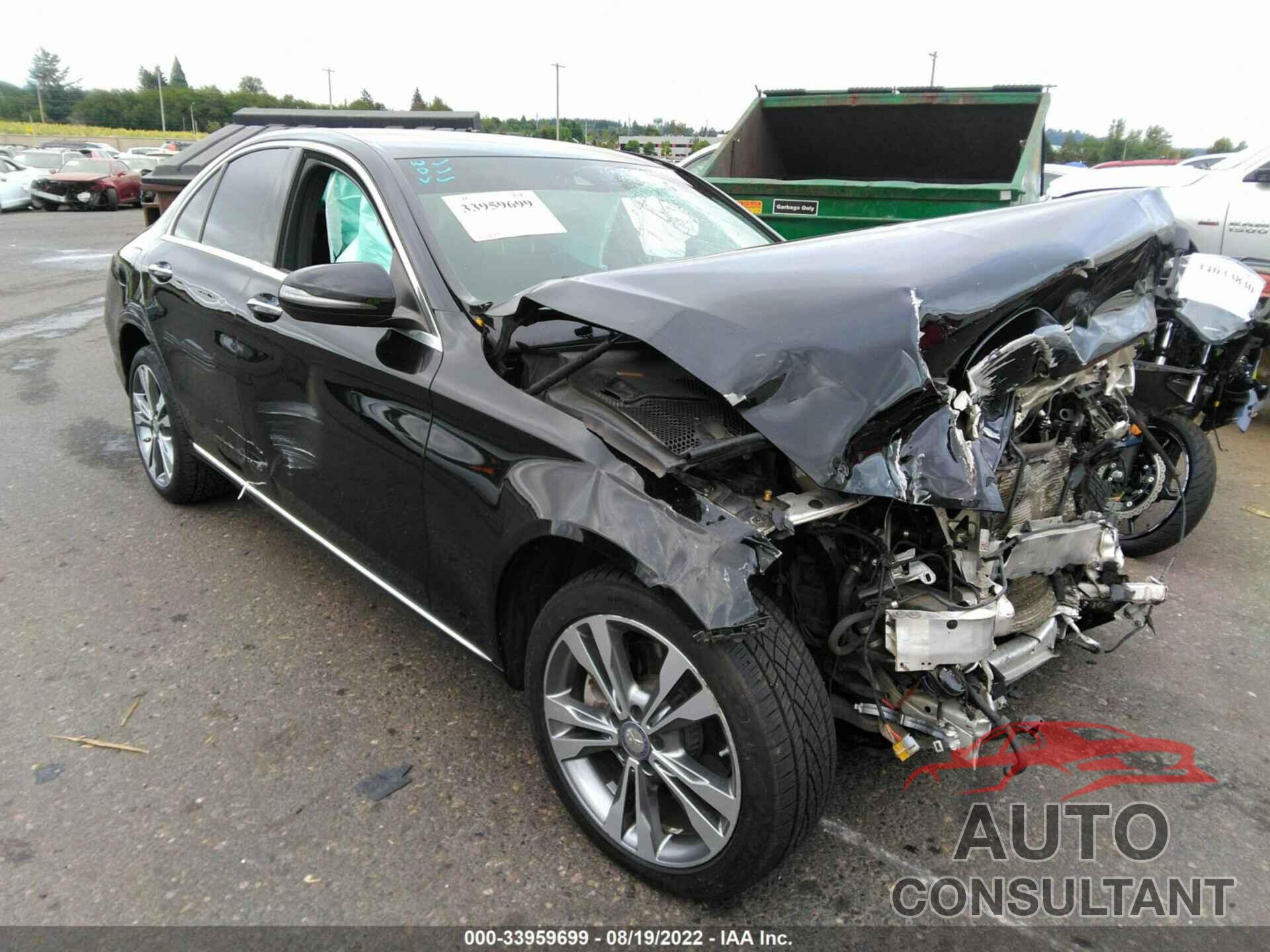 MERCEDES-BENZ C-CLASS 2016 - 55SWF4KBXGU149928
