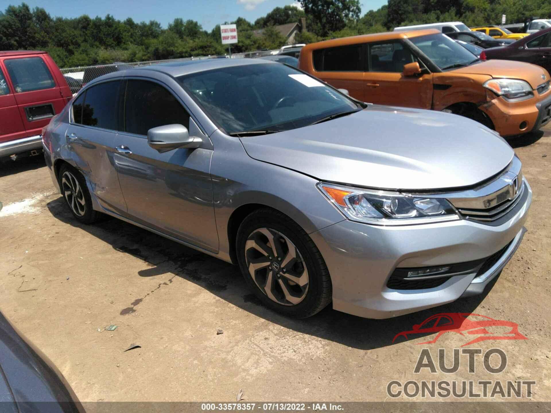 HONDA ACCORD SEDAN 2016 - 1HGCR3F88GA013912