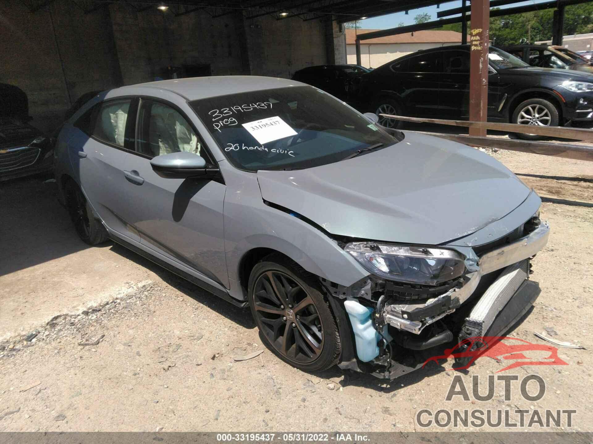 HONDA CIVIC HATCHBACK 2020 - SHHFK7H40LU422021
