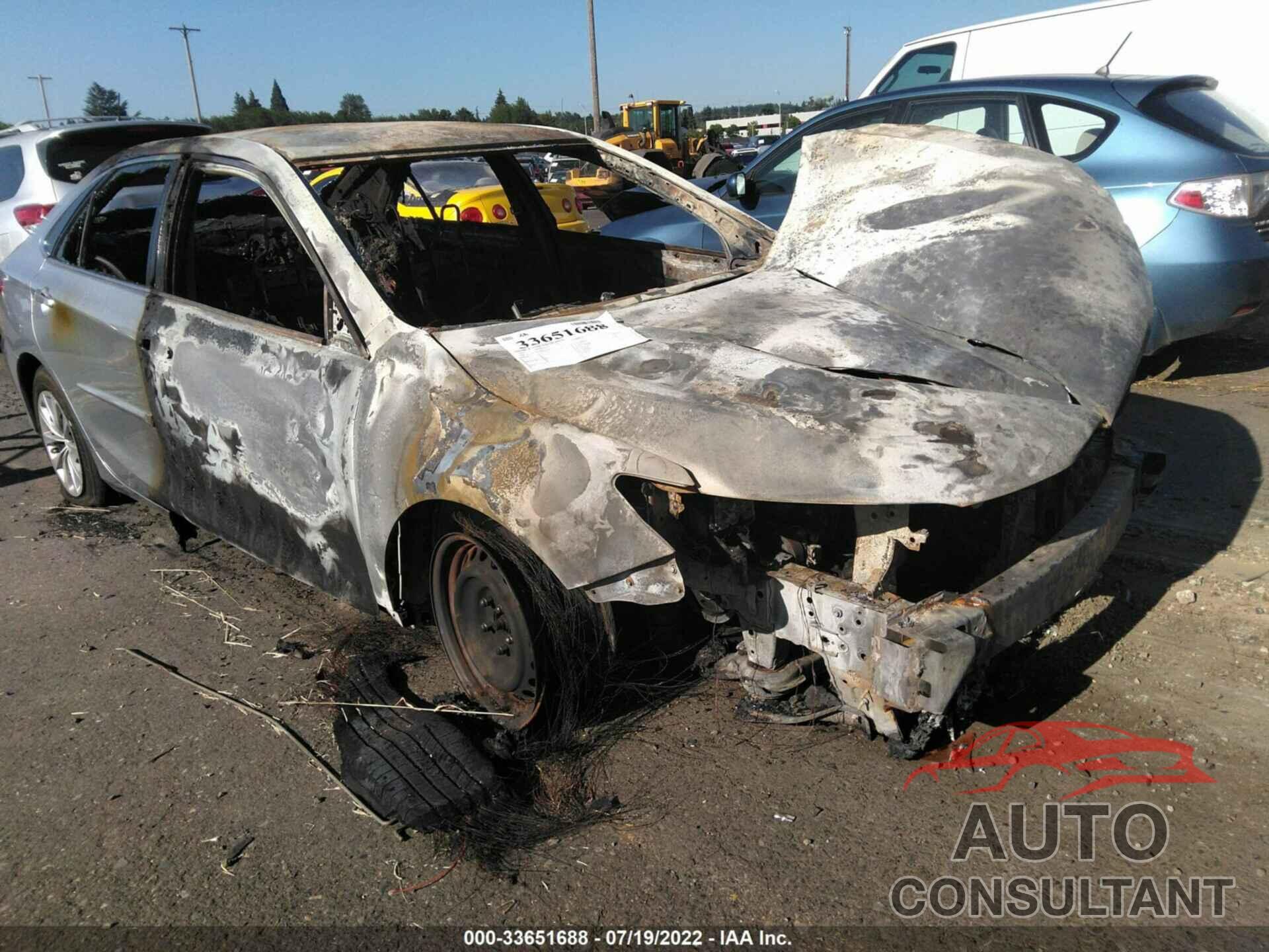 TOYOTA CAMRY 2017 - 4T1BF1FK0HU327827