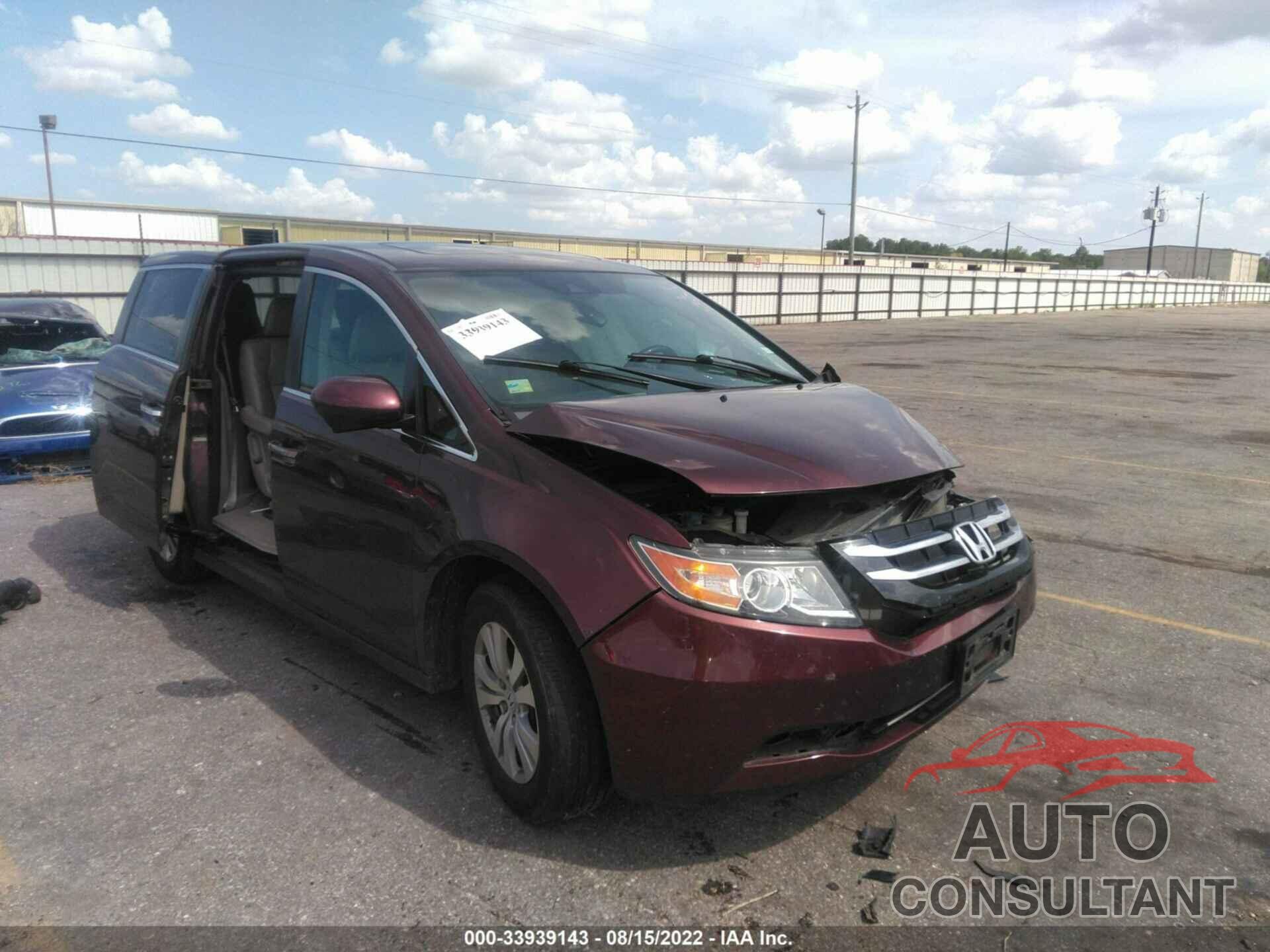 HONDA ODYSSEY 2016 - 5FNRL5H65GB102796