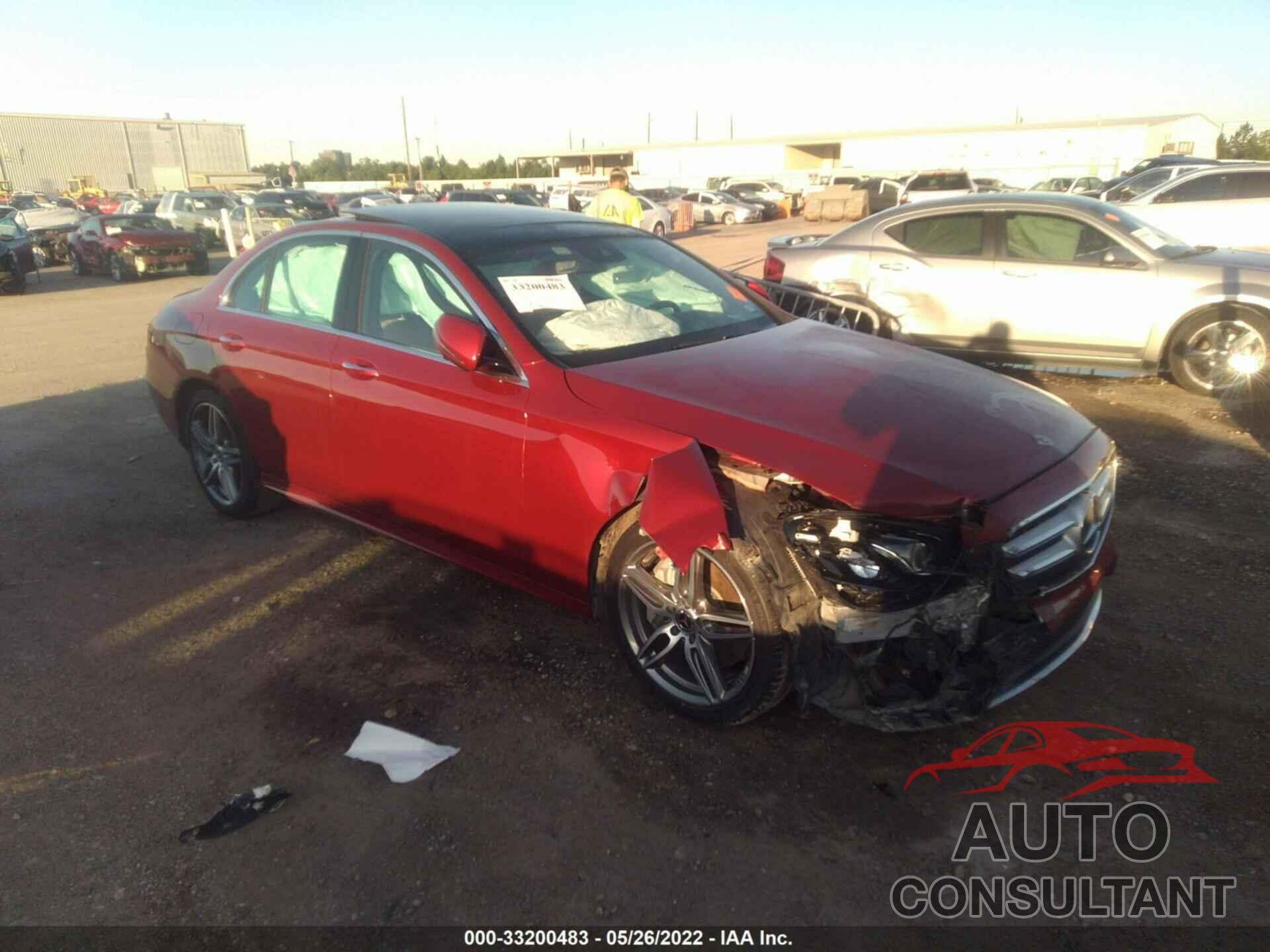 MERCEDES-BENZ E-CLASS 2019 - WDDZF4JB2KA490036